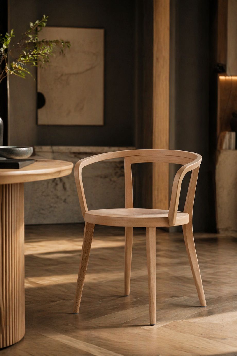 Abbey Armchair stoel met armleuningen horgenglarus