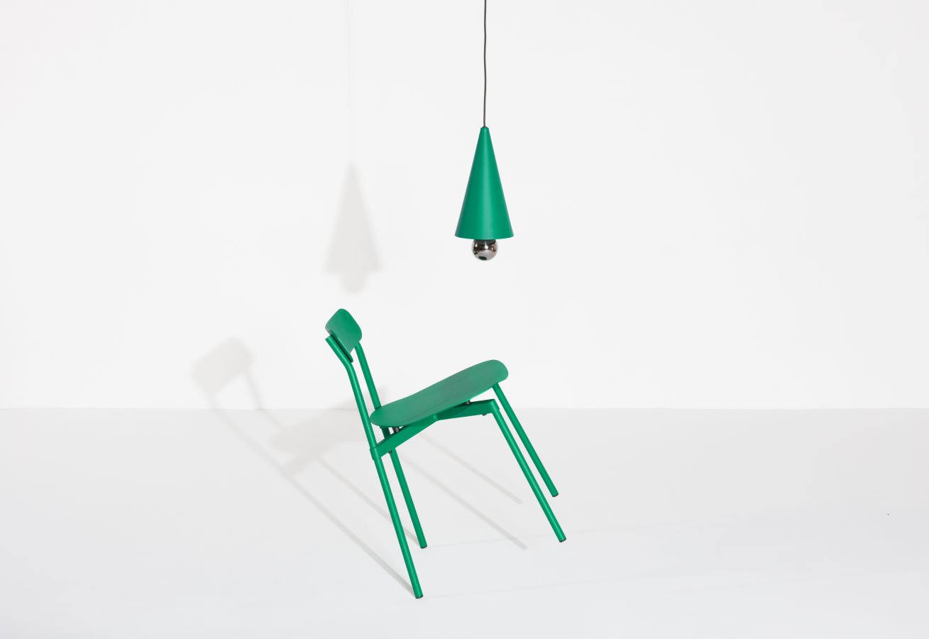 Fromme Chair stoel Petite Friture mintgroen