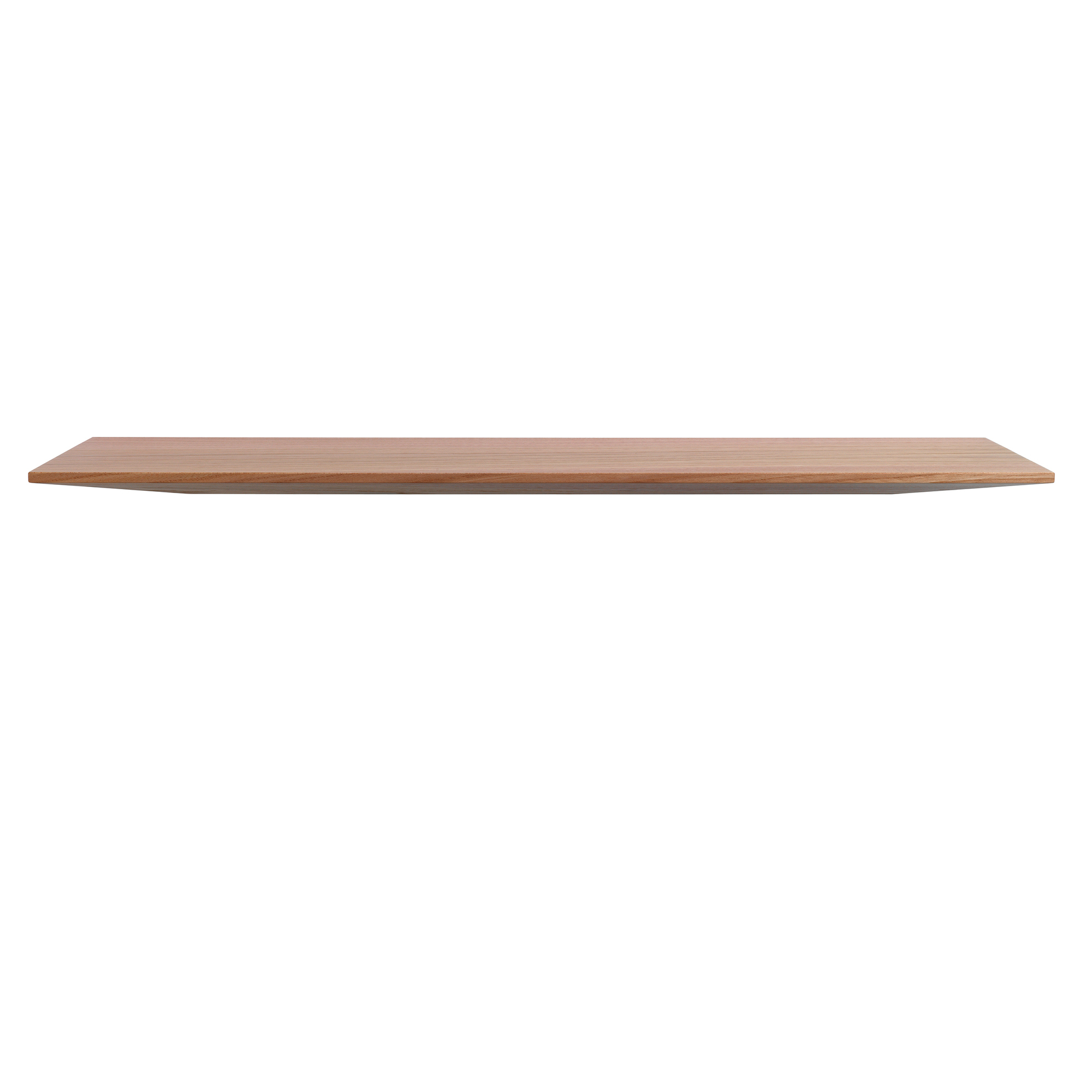 Schönbuch Cut Wandablage, 60 cm breit, aus hellem Holz, moderne Wandregal Lösung.