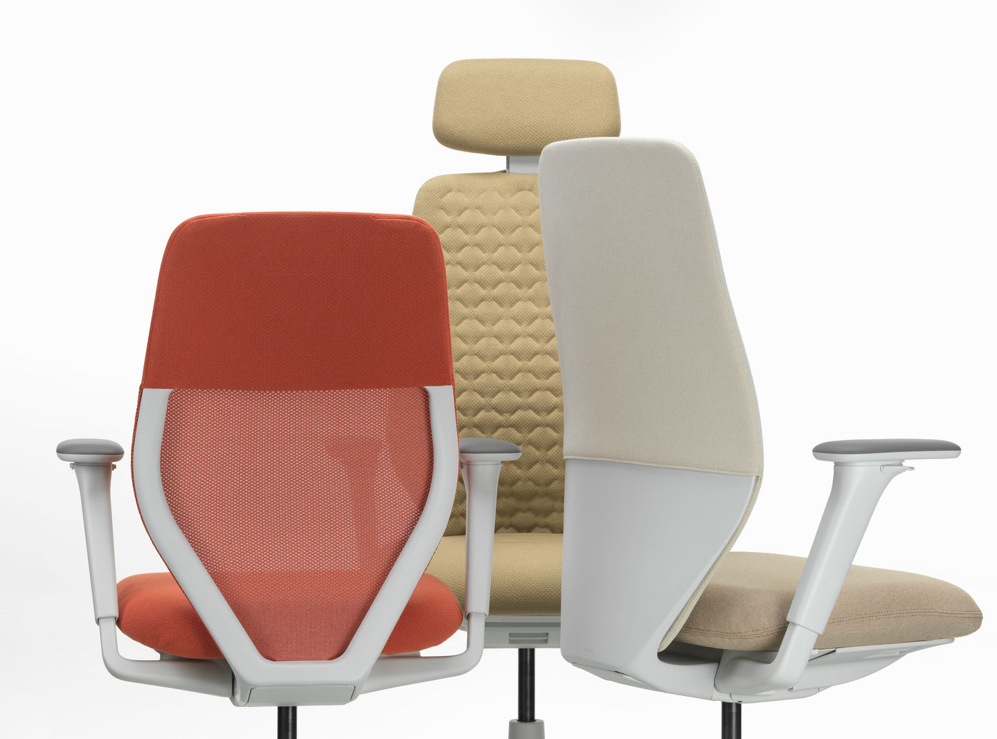 ACX Softknit hoge bureaustoel met draaifunctie Vitra