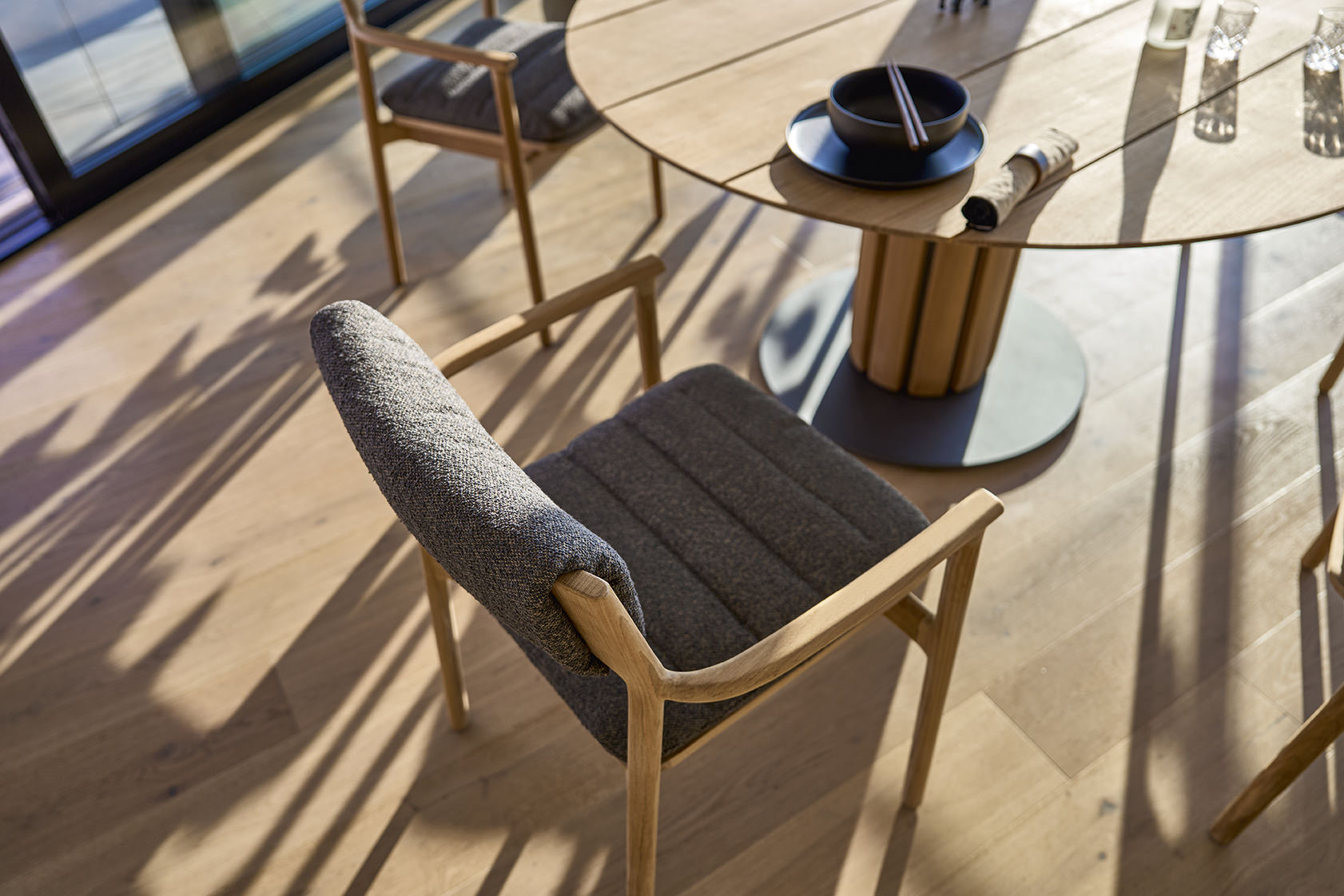 Teva ronde tafel / eettafel Weishäupl