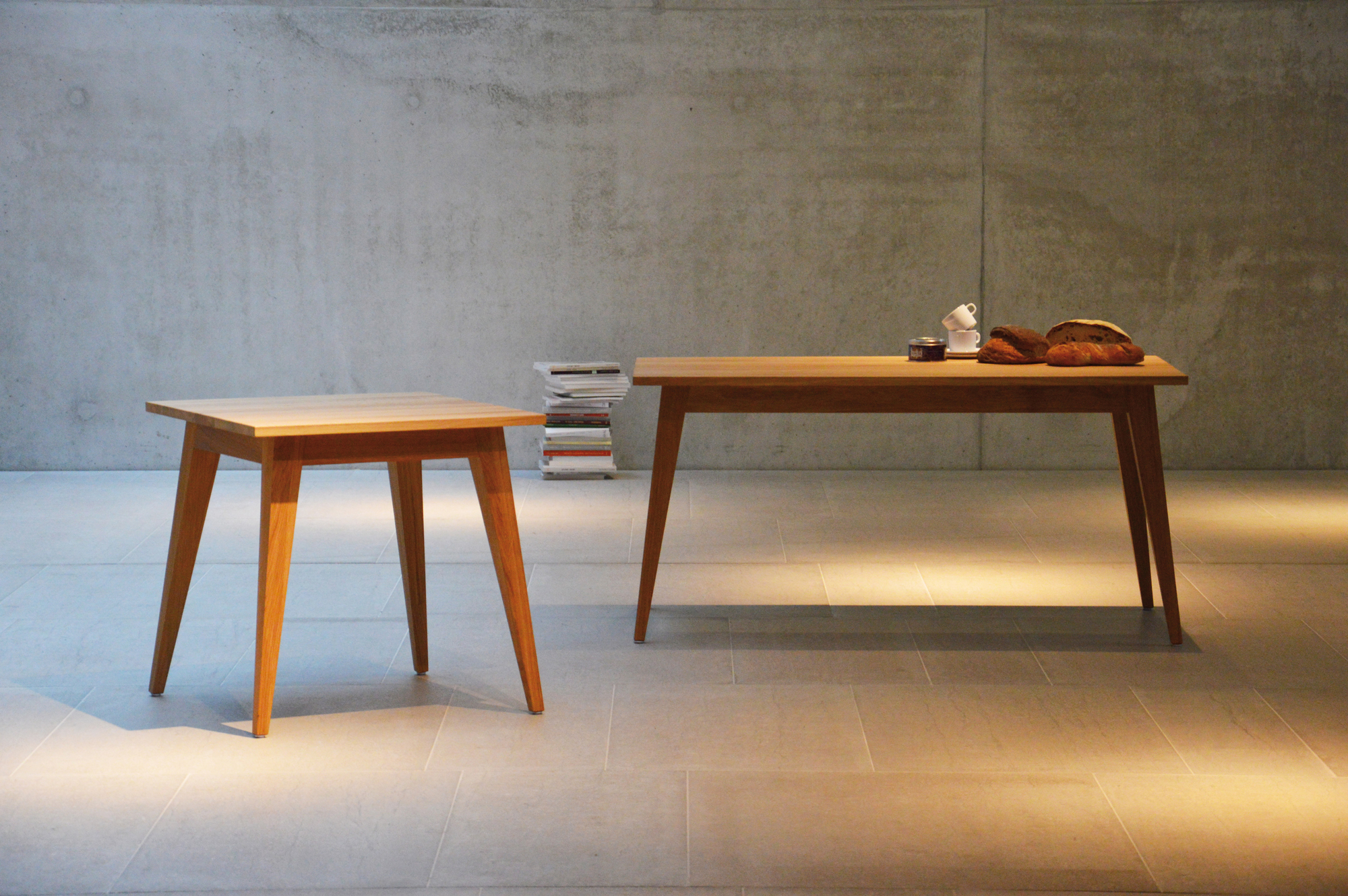 Xaver Tisch von Jan Kurtz, 150 cm, aus hellem Holz, modernes Design für Esszimmer und Wohnbereich.