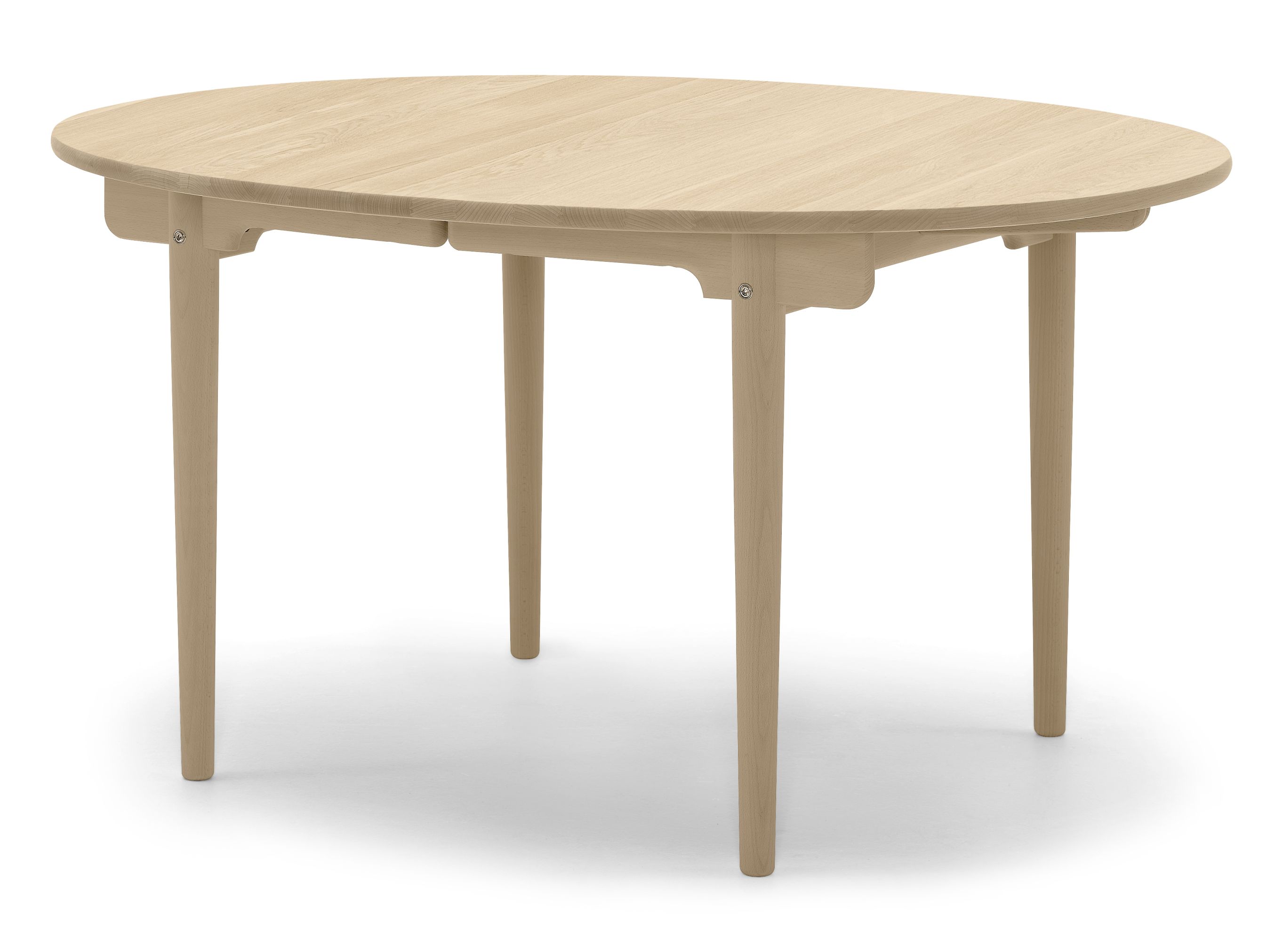 CH337I Carl Hansen & Søn Esstisch Buche geölt, oval, ausziehbar, ohne Einlegeplatte.
