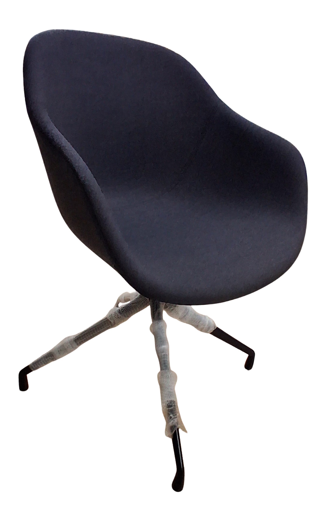 About A Chair AAC221 / AAC 221 / Zachte stoel met draaibare voet / REMIX 286 Hay EXEMPLAAR MET GEBREKEN