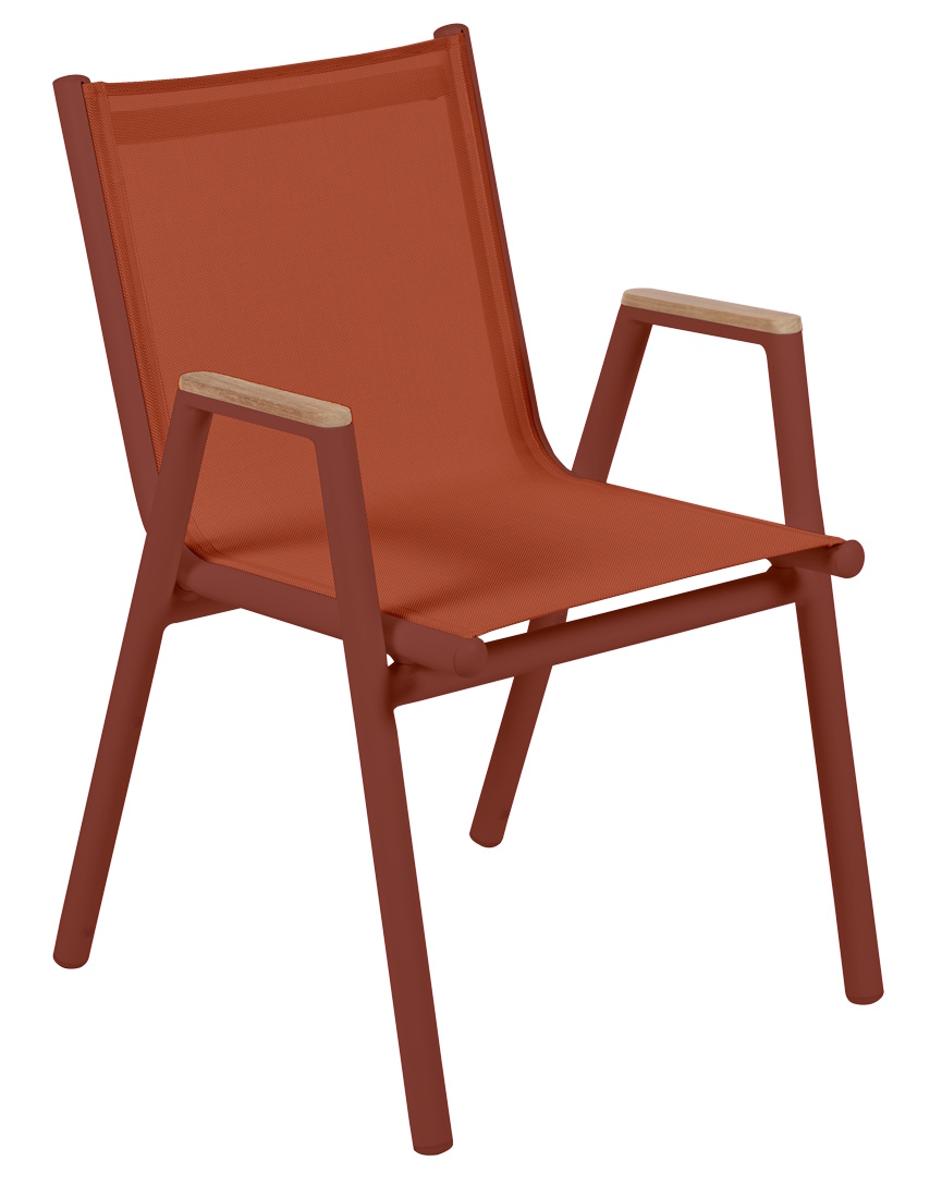 Pilotis-fauteuil met armleuningen Batyline Outdoor Fermob