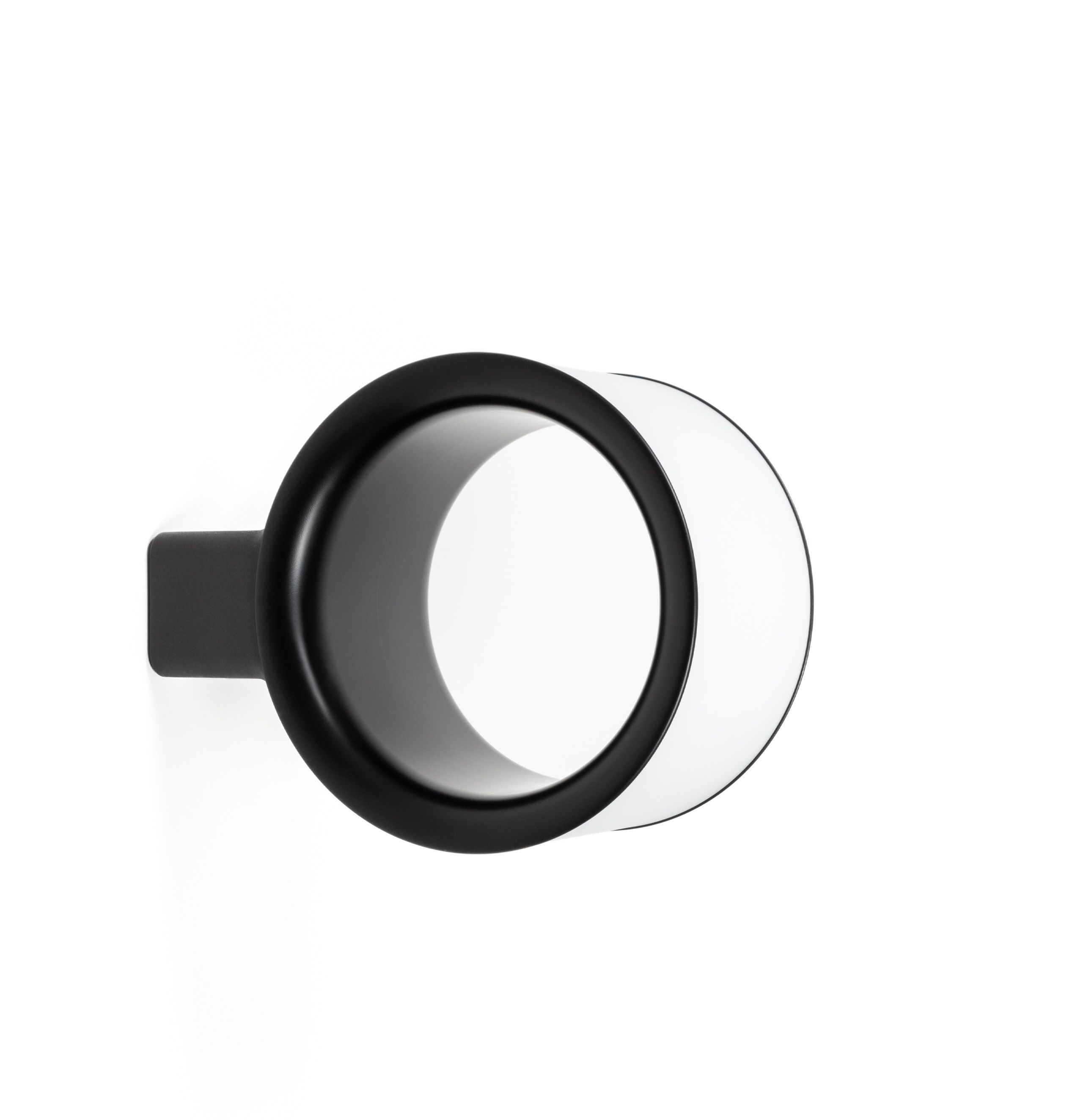 Lost Wandleuchte von Magis: Runde, schwarze Designleuchte für Wand oder Decke, modernes Wohnaccessoire.