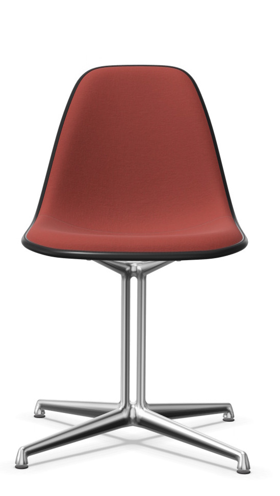 Eames Plastic Side Chair DSL RE stoel, volledig gestoffeerd, Vitra
