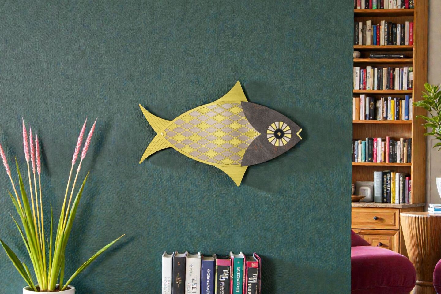 Lucky Fish vismasker goud Umasqu UNIEK EXEMPLAAR