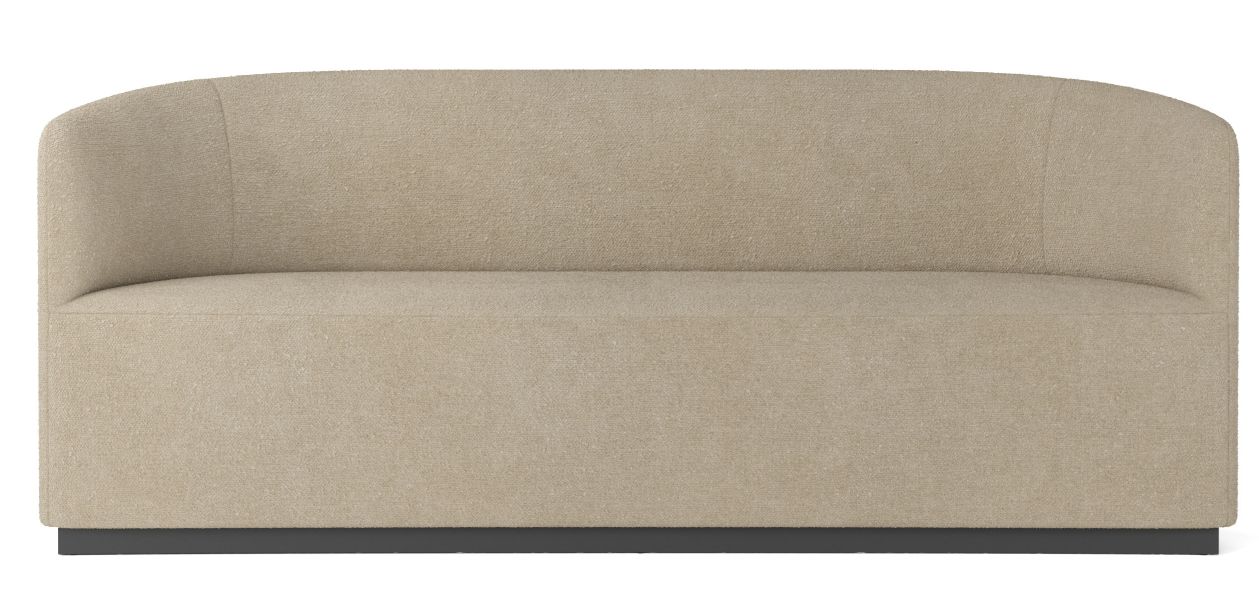 Audo Tearoom Sofa in Beige, modernes Design Sofa für Wohnzimmer und Lounge-Bereiche.