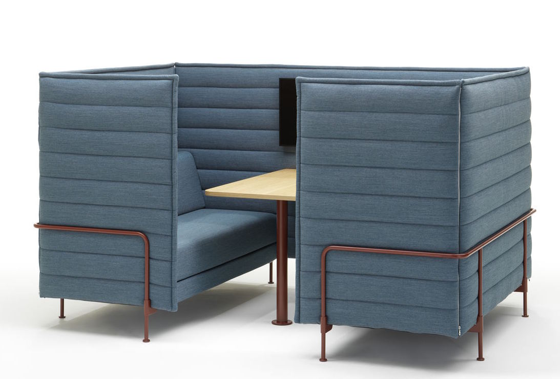 Alkoof Cabin Love Seat Hoge rugleuning Sofa Vitra