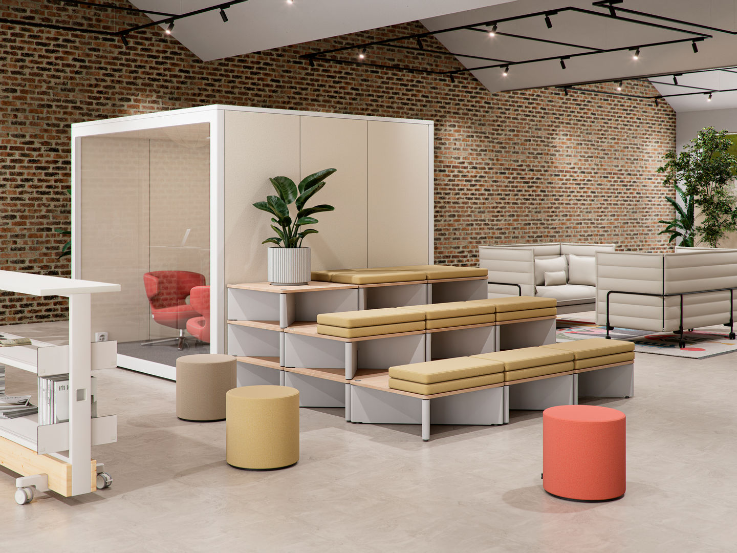 Reset Platform modulair platformsysteem Vitra