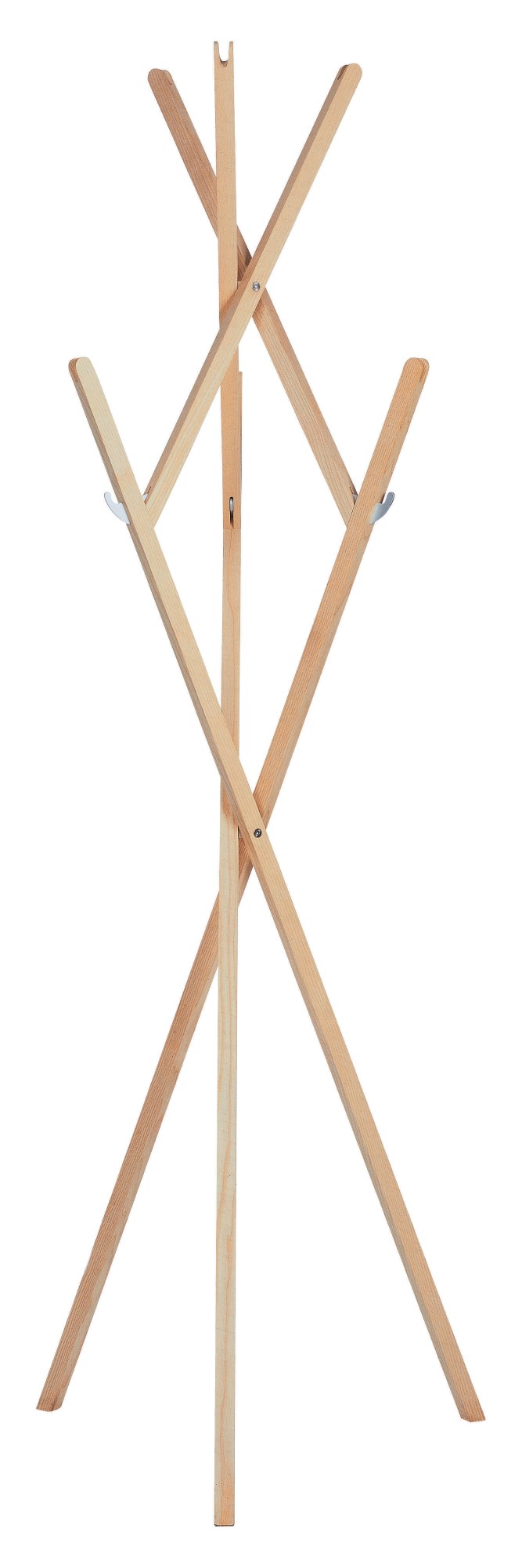 Hut ab Garderobenständer von Moormann aus hellem Holz, minimalistisches Design für Flur und Diele.
