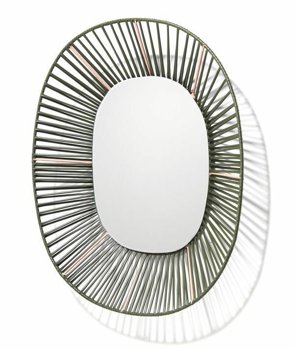 Cesta Big Wall Oval Mirror wandspiegel ames