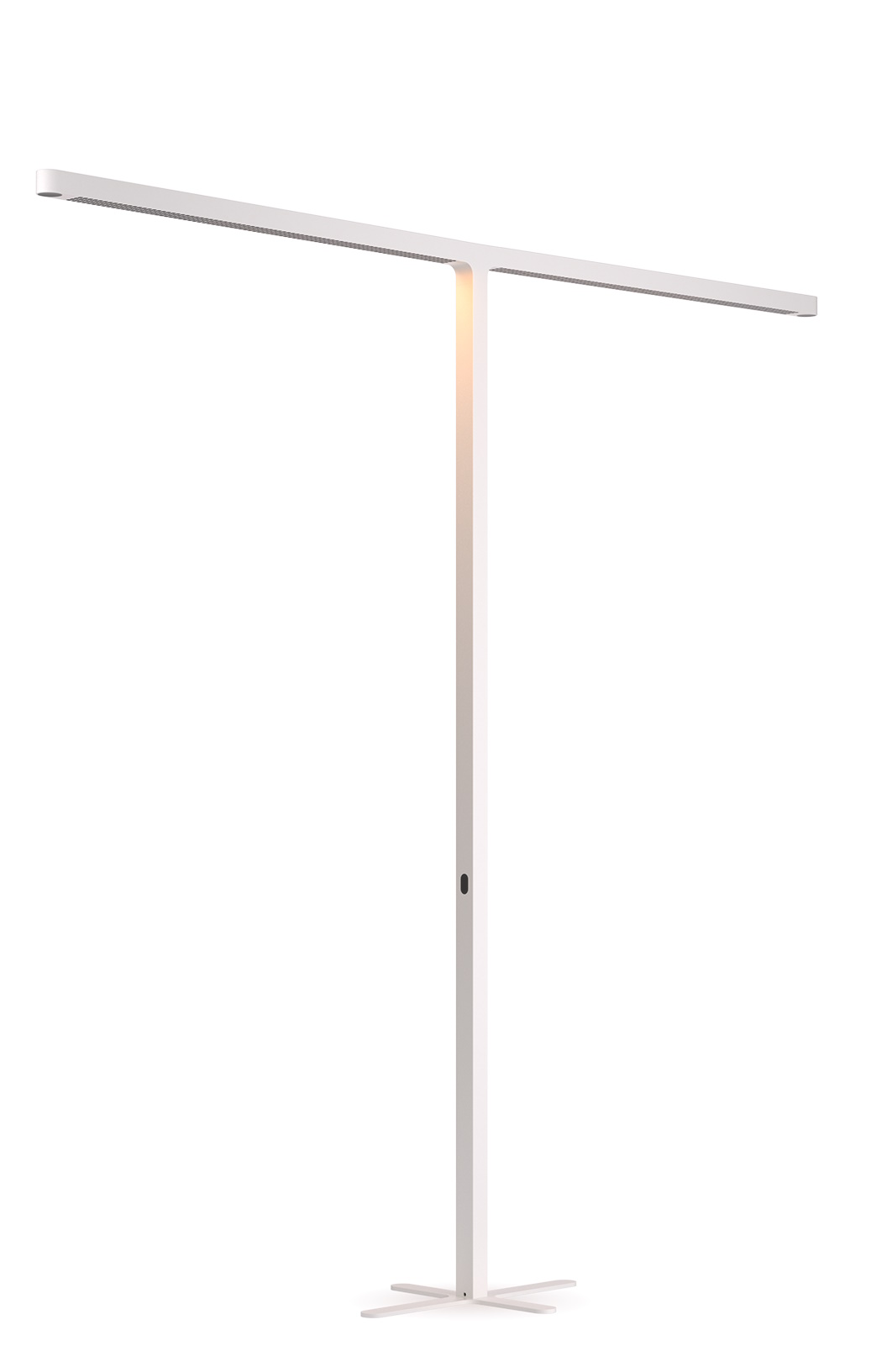 Team Cowork Stehleuchte in Grau: Moderne LED-Stehlampe mit minimalistischem Design für Büro und Arbeitszimmer.