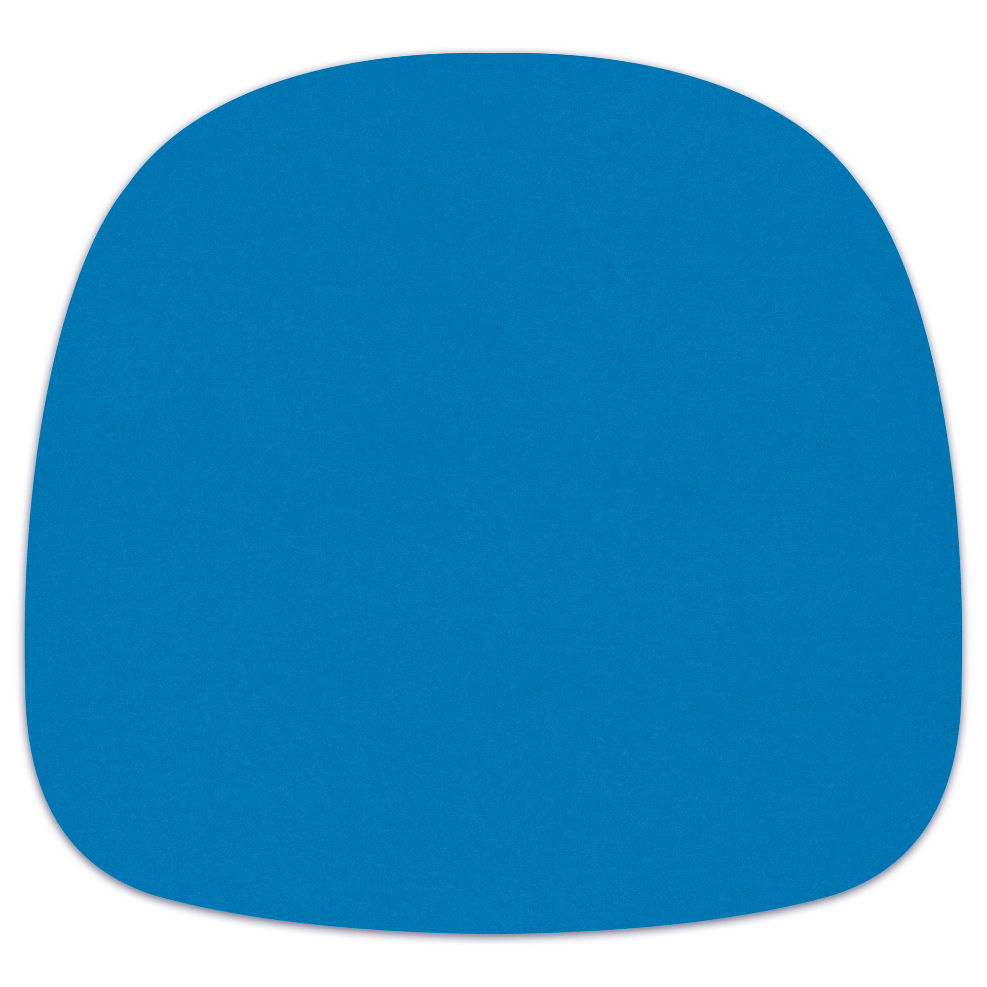 Blaue Sitzauflage aus Filz für About A Chair AAC22, Hey Sign EINZELSTÜCK. Stuhlauflage für bequemes Sitzen.