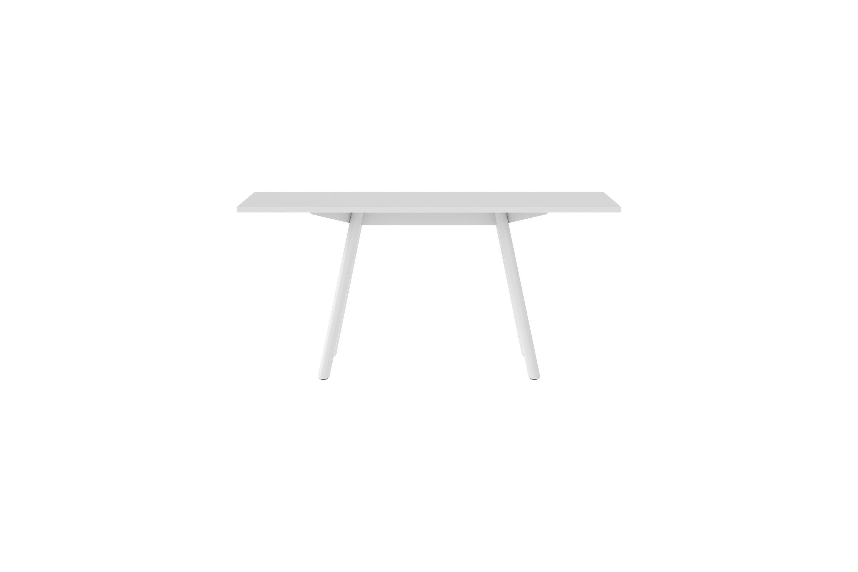 New Tendency Masa Tischplatte, quadratischer Esstisch in Weiß mit minimalistischem Design für moderne Esszimmer.