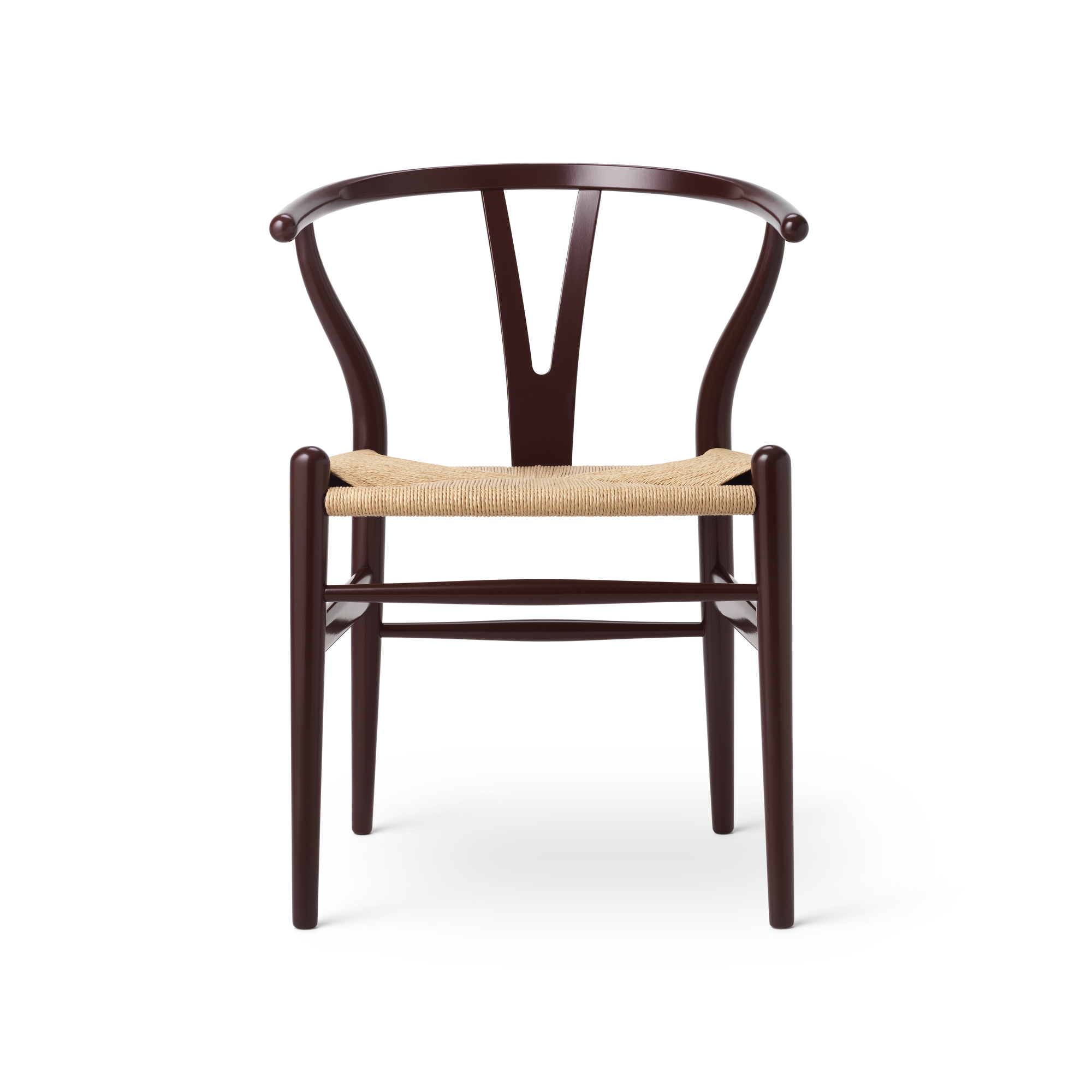 CH24 Wishbone Chair Russet & Blues of Harmony-stoel van Carl Hansen & Søn - LIMITED EDITION