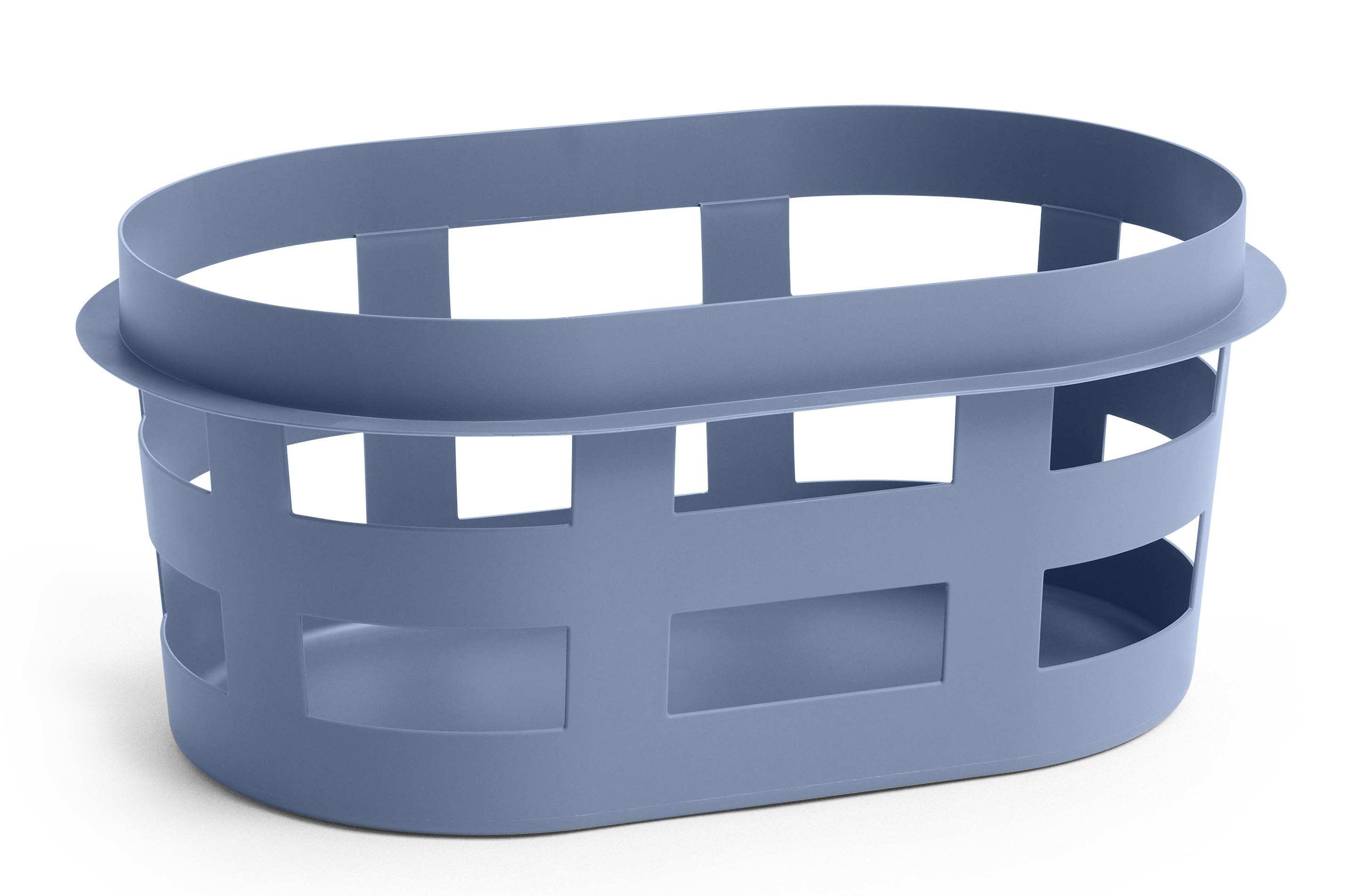 Wasmand S gerecycled hooiblauw