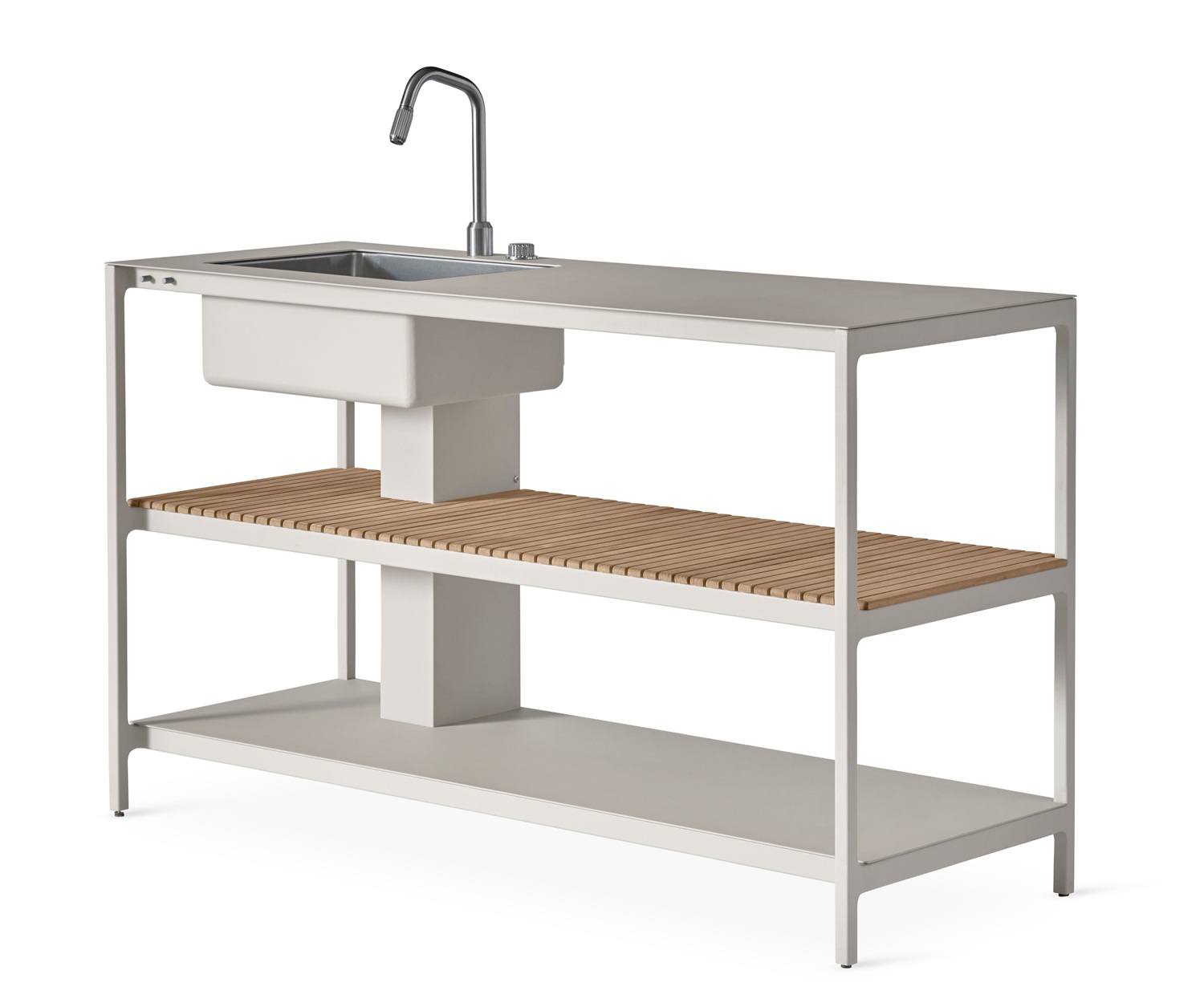 VIPP742 Open-Air Outdoor Kitchen Unit Keukenblok met spoelbak Vipp