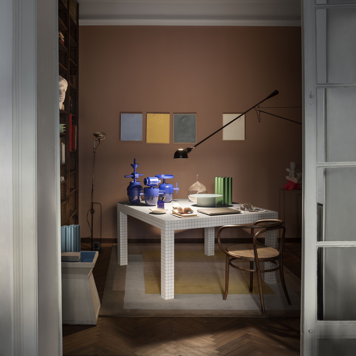 265 Small verstelbare wandlamp van Flos
