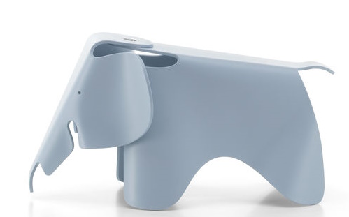 Eames Elephant Small klein RE Vitra Hemelsblauw