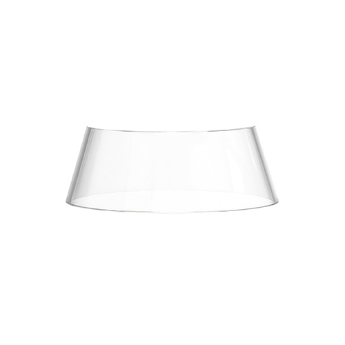 Transparente Krone für Bon Jour Tischleuchte, Lampenschirm aus Kunststoff, Zubehör für Flos Leuchten.