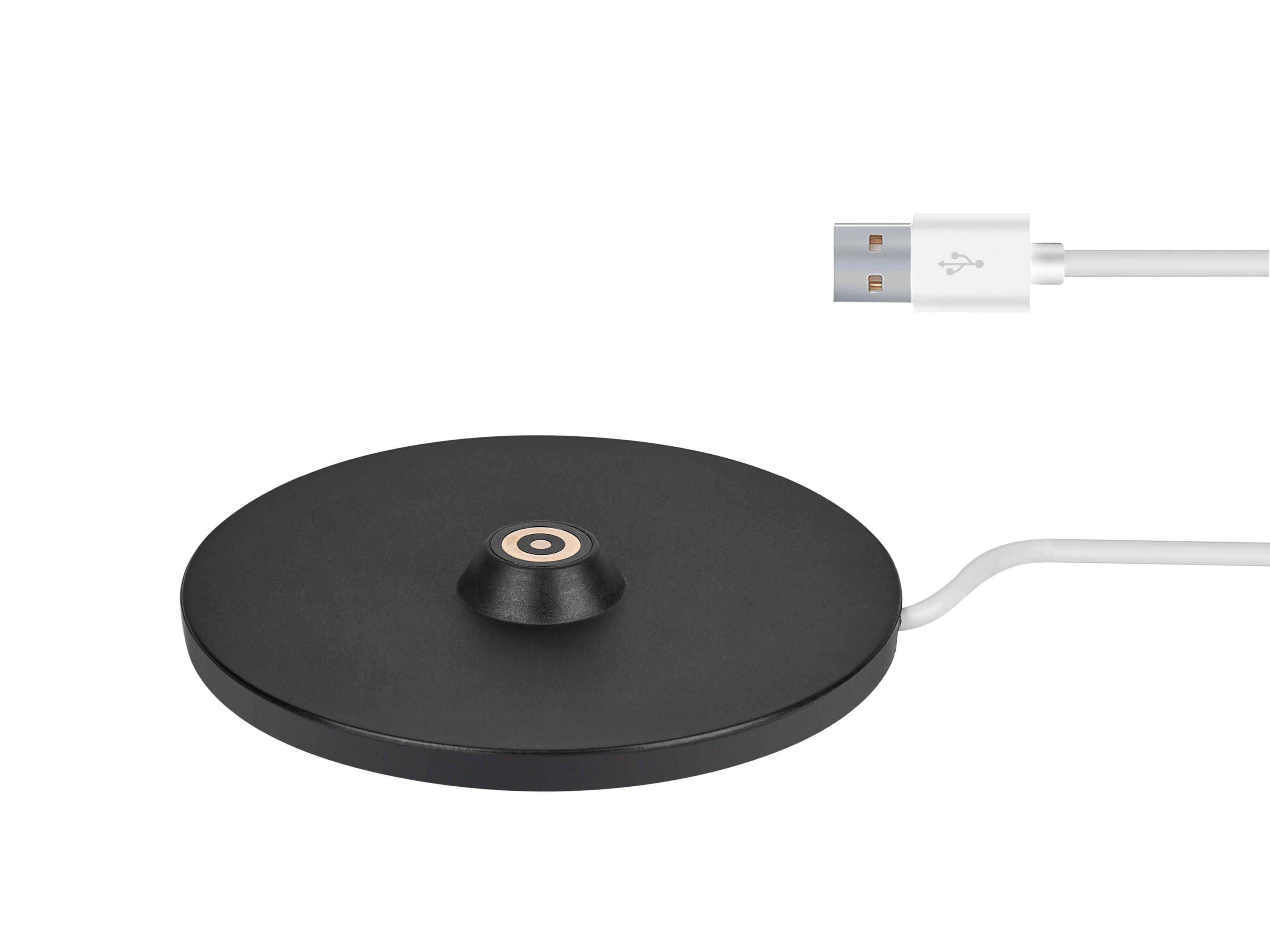 Ladestation für Moree Arnold S Outdoor Tischleuchte in Anthrazit mit USB-Kabel.