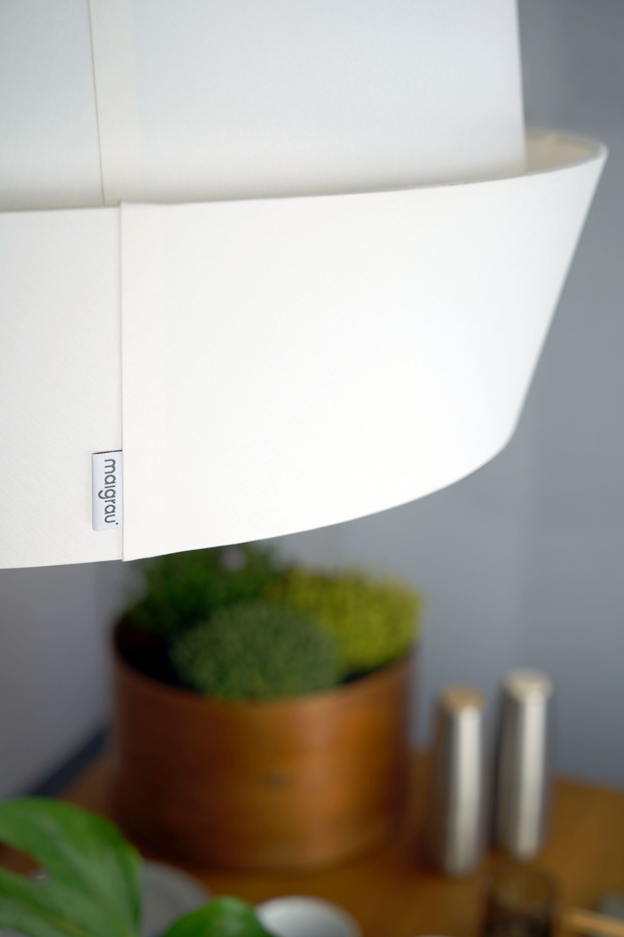 Fly hanglamp O wit Maigrau
