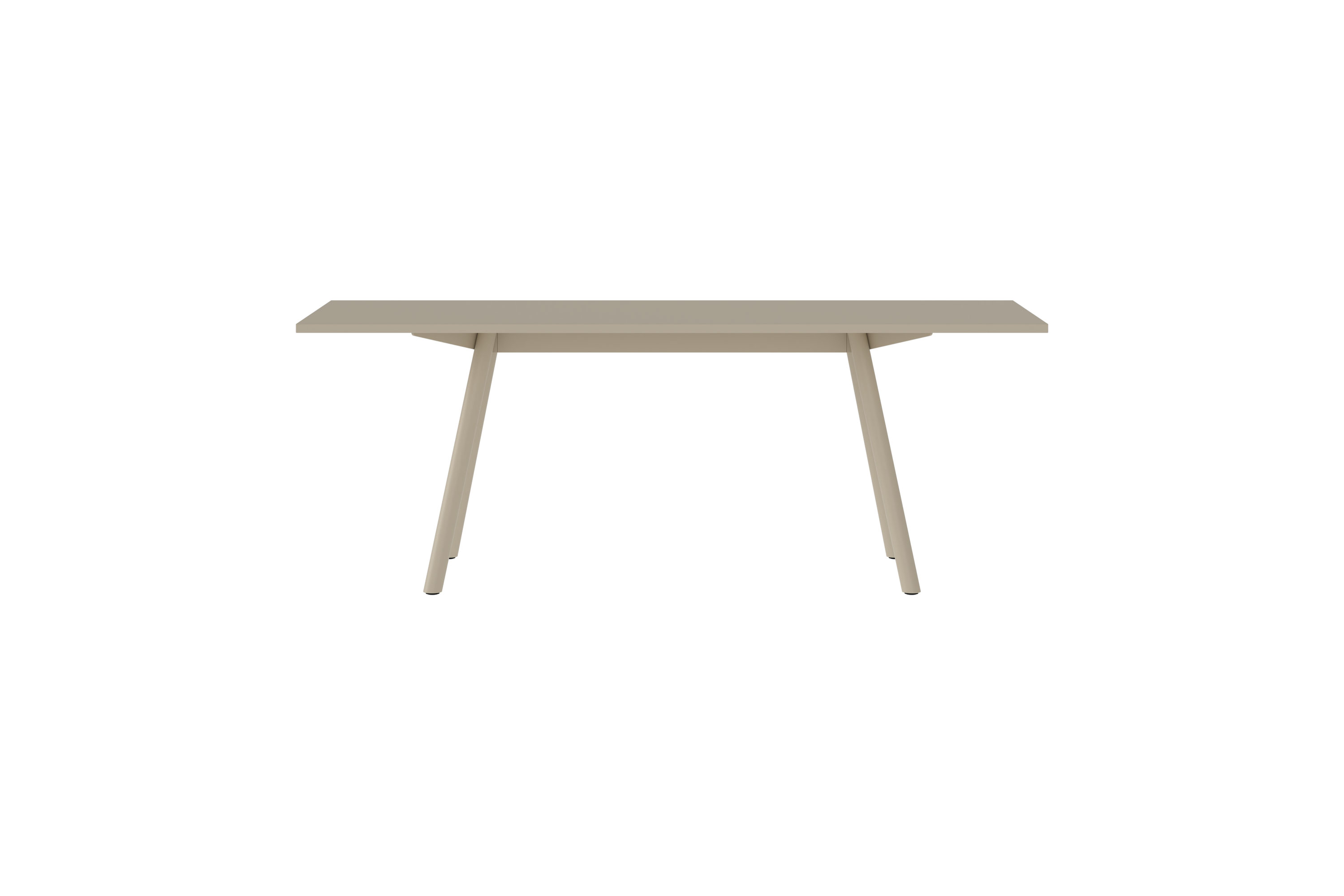 New Tendency Masa Tischplatte in Beige, minimalistisches Design für Esszimmer und Büro.
