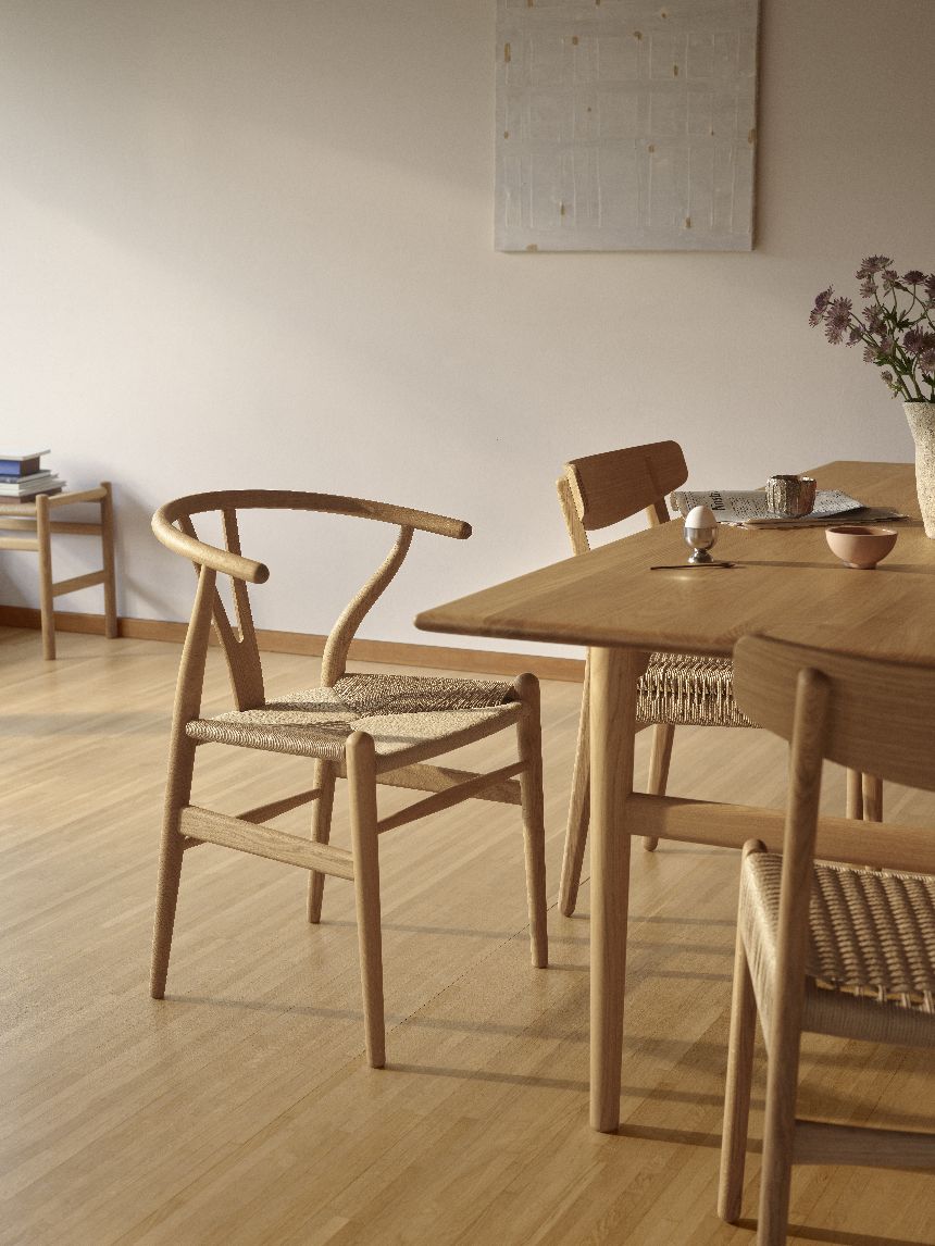 CH24 Wishbone Chair / Y-Chair stoel, beuken, geolied, Carl Hansen & Søn