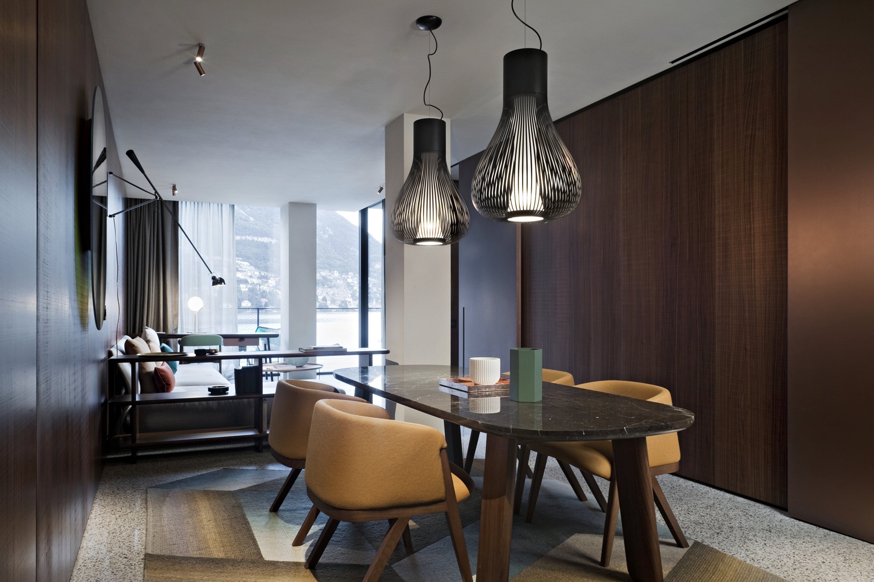 265 verstelbare wandlamp van Flos
