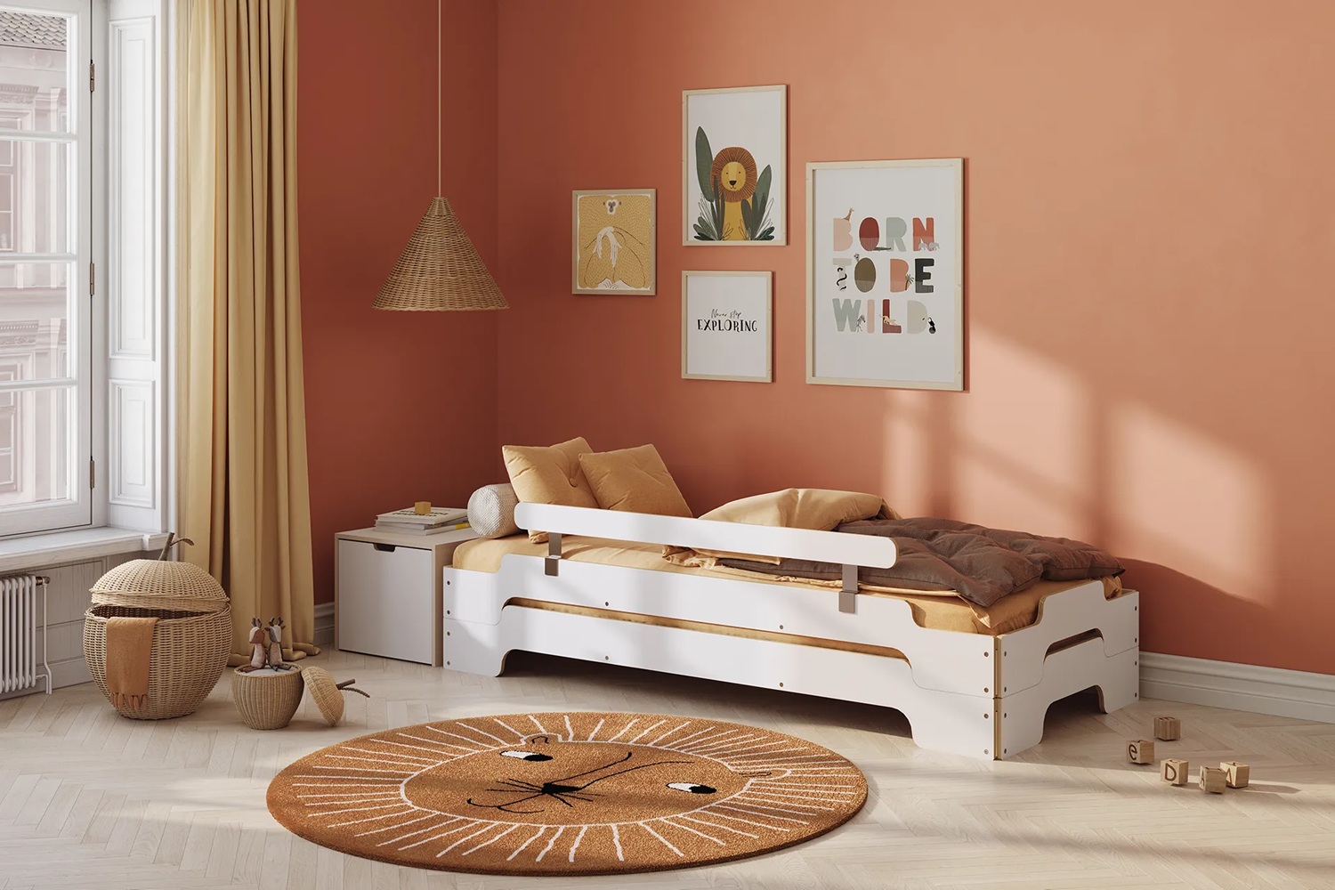 Valtuig / begrenzingslijst voor stapelbare ligstoel Müller Small Living