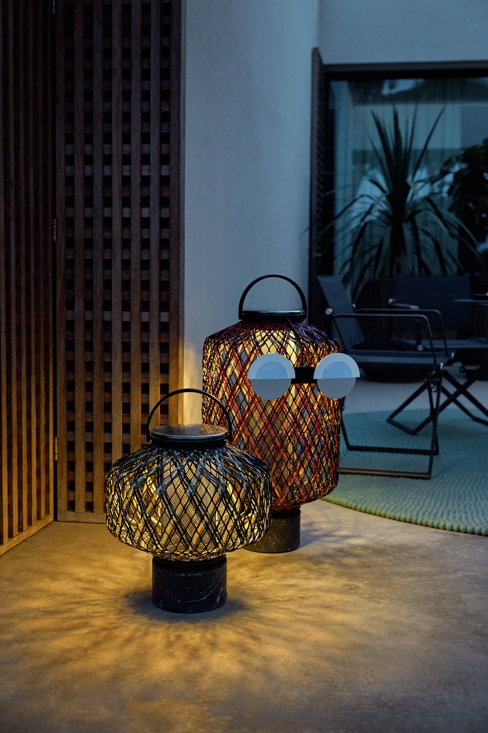 SEAX-tuinstoel met houtdecor van Dedon