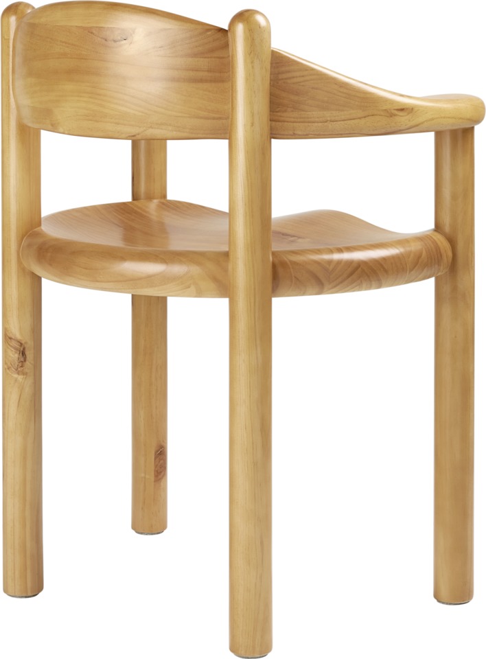 Daumiller Stuhl aus Holz, Gubi Esszimmerstuhl Design, skandinavischer Holzstuhl für Esszimmer und Wohnbereich.