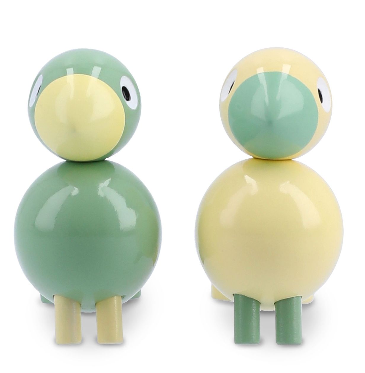 Paasvogels 2026 Liliput geel/groen set Kay Bojesen