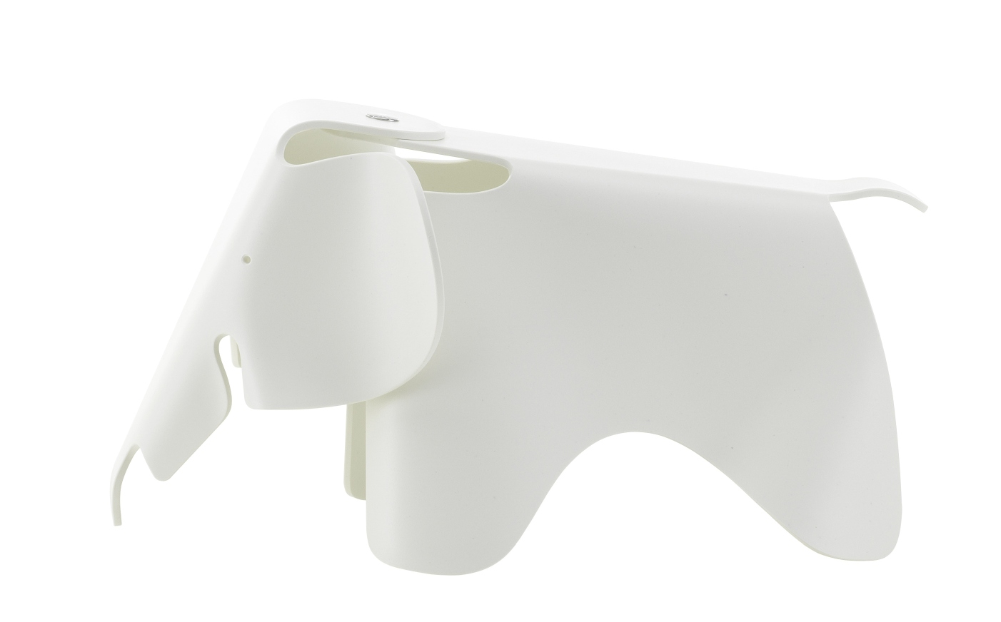 Eames Elephant Small klein RE Vitra Wit