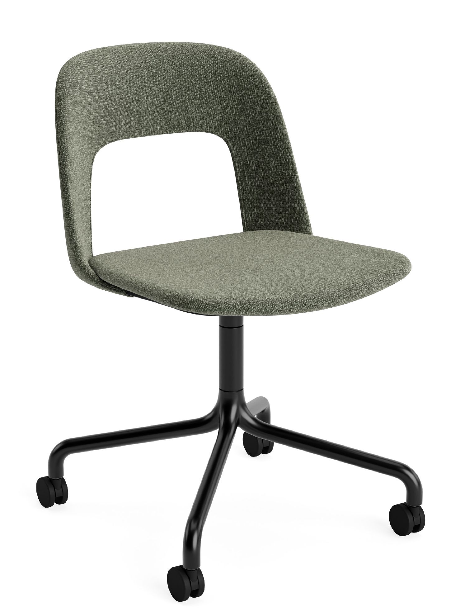 Layout Side Chair 164 draaistoel met vierpoot Hay