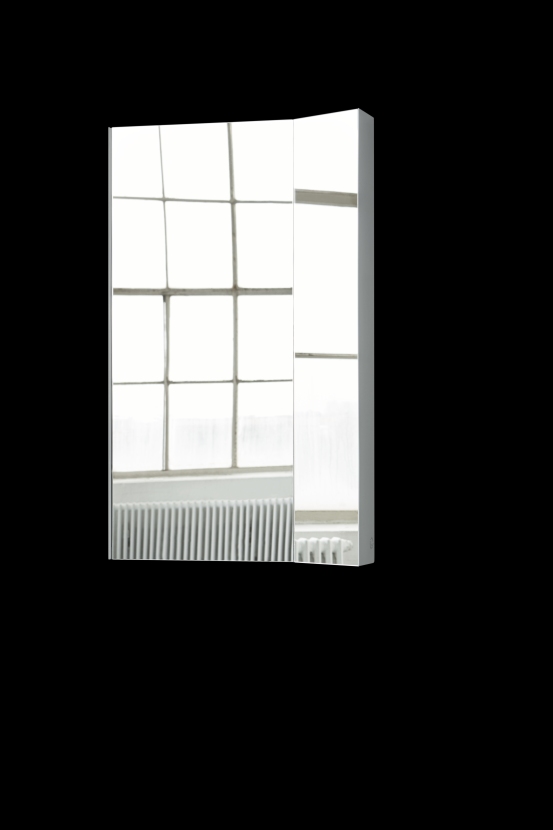 Mimesis Spiegel von Please Wait to be Seated: Rechteckiger Wandspiegel mit reflektierendem Fenster.