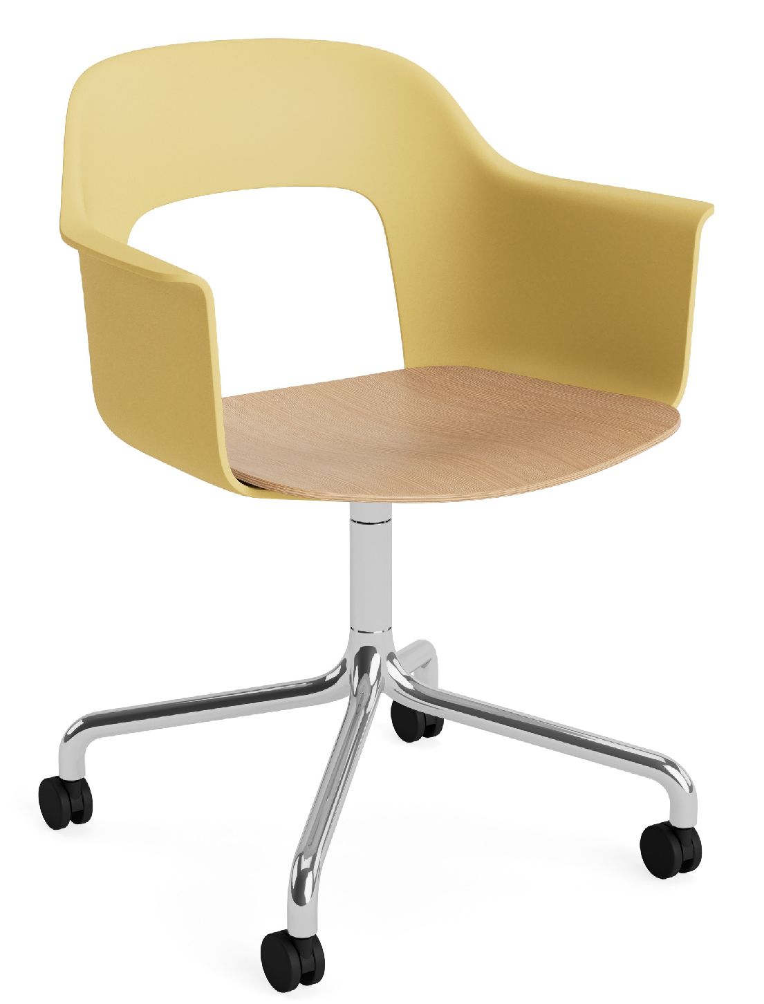 Layout fauteuil 262 met armleuningen van Hay
