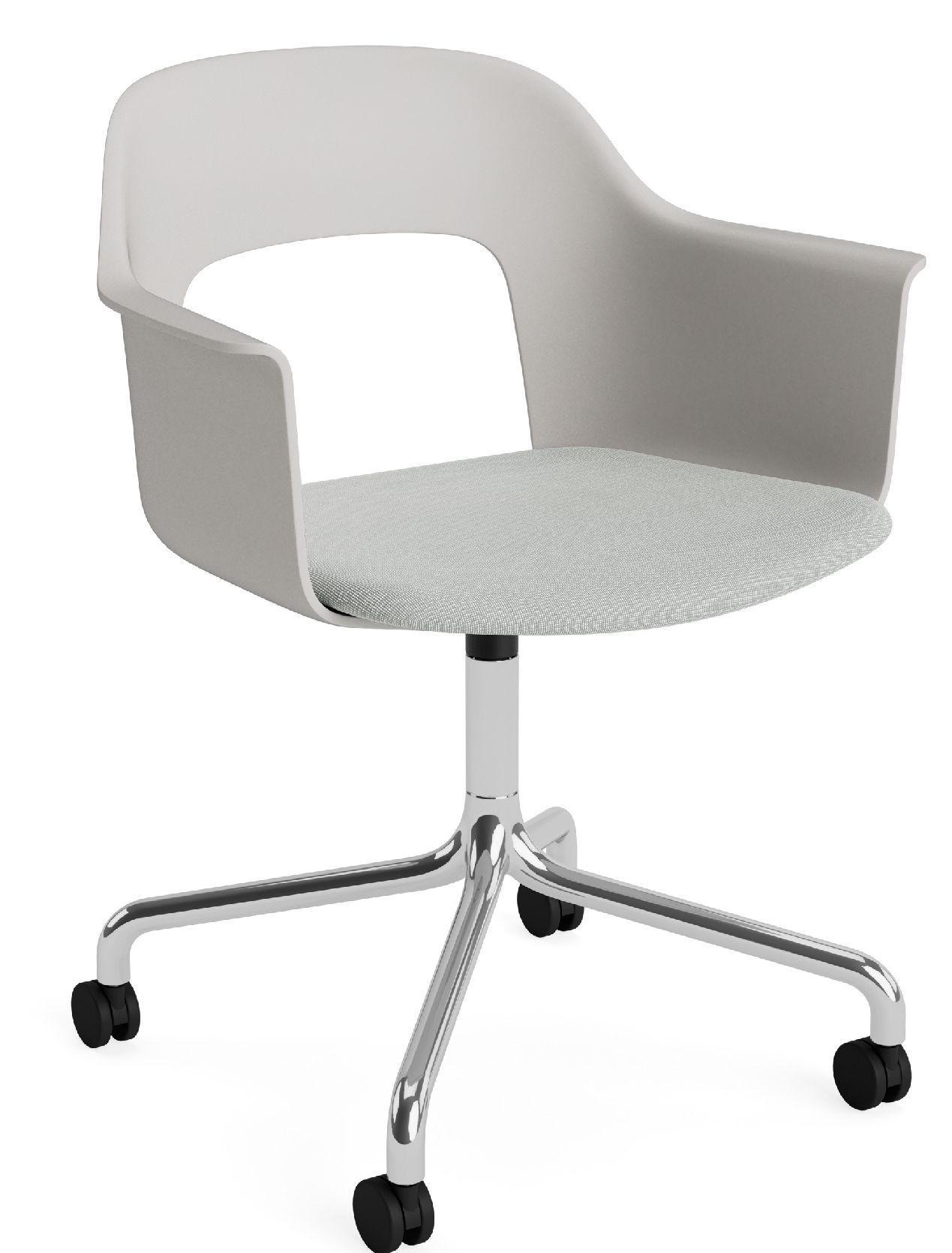 Layout fauteuil 263 met armleuningen van Hay