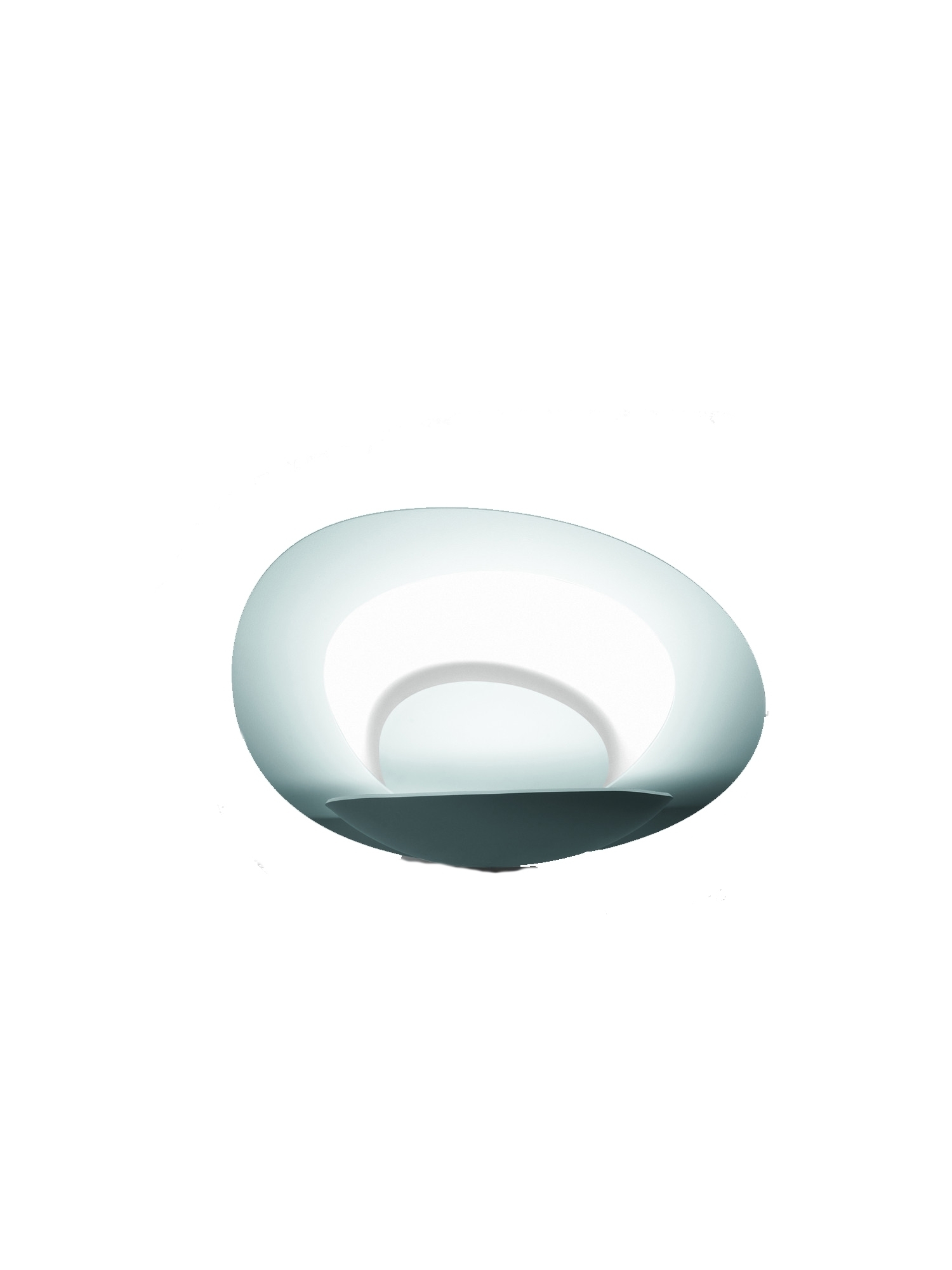 Pirce Micro LED Wandleuchte von Artemide, modernes Design für indirekte Beleuchtung im Wohnraum.
