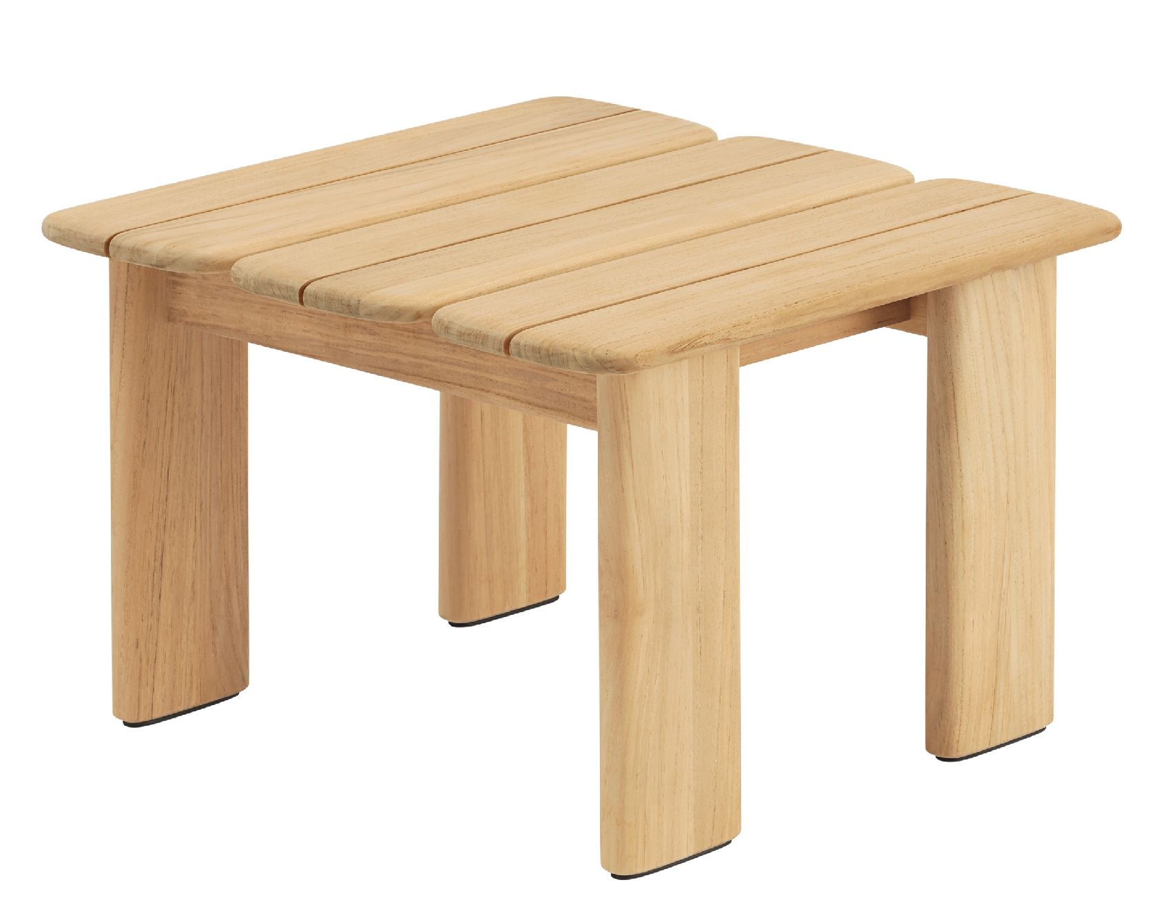 Assemble salontafel 55x55 cm teakhout voor buiten Muuto 