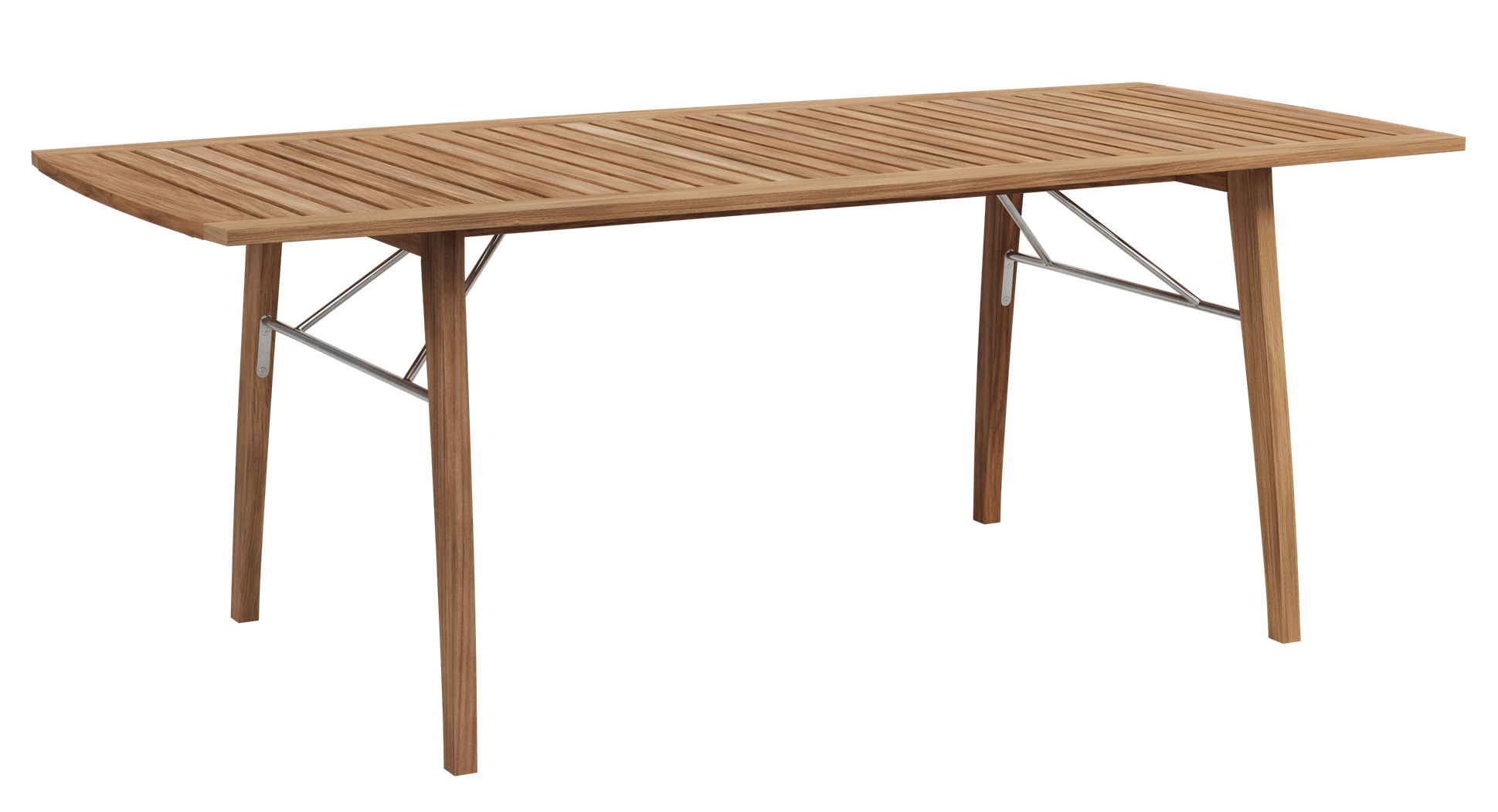 Ballare-tafel voor 4 personen, voor buiten, Skagerak by Fritz Hansen
