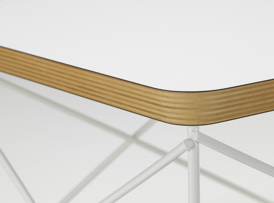 Bijzettafel LTR HPL Wit-WIT GEPOEDERCOAT Vitra UNIEK EXEMPLAAR 