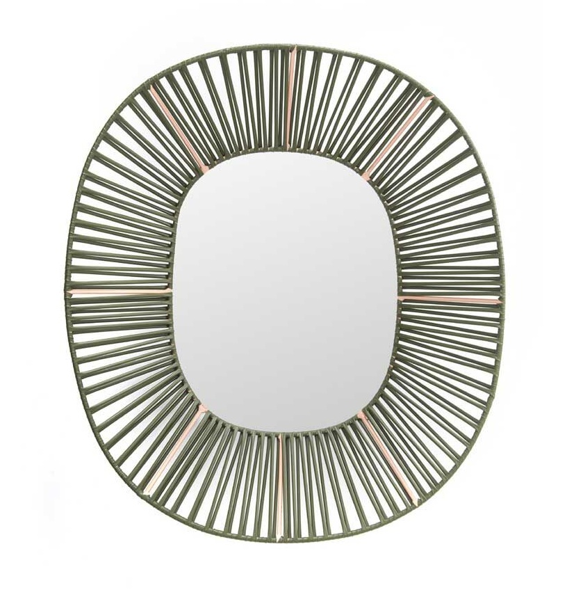 Cesta Big Wall Oval Mirror wandspiegel ames