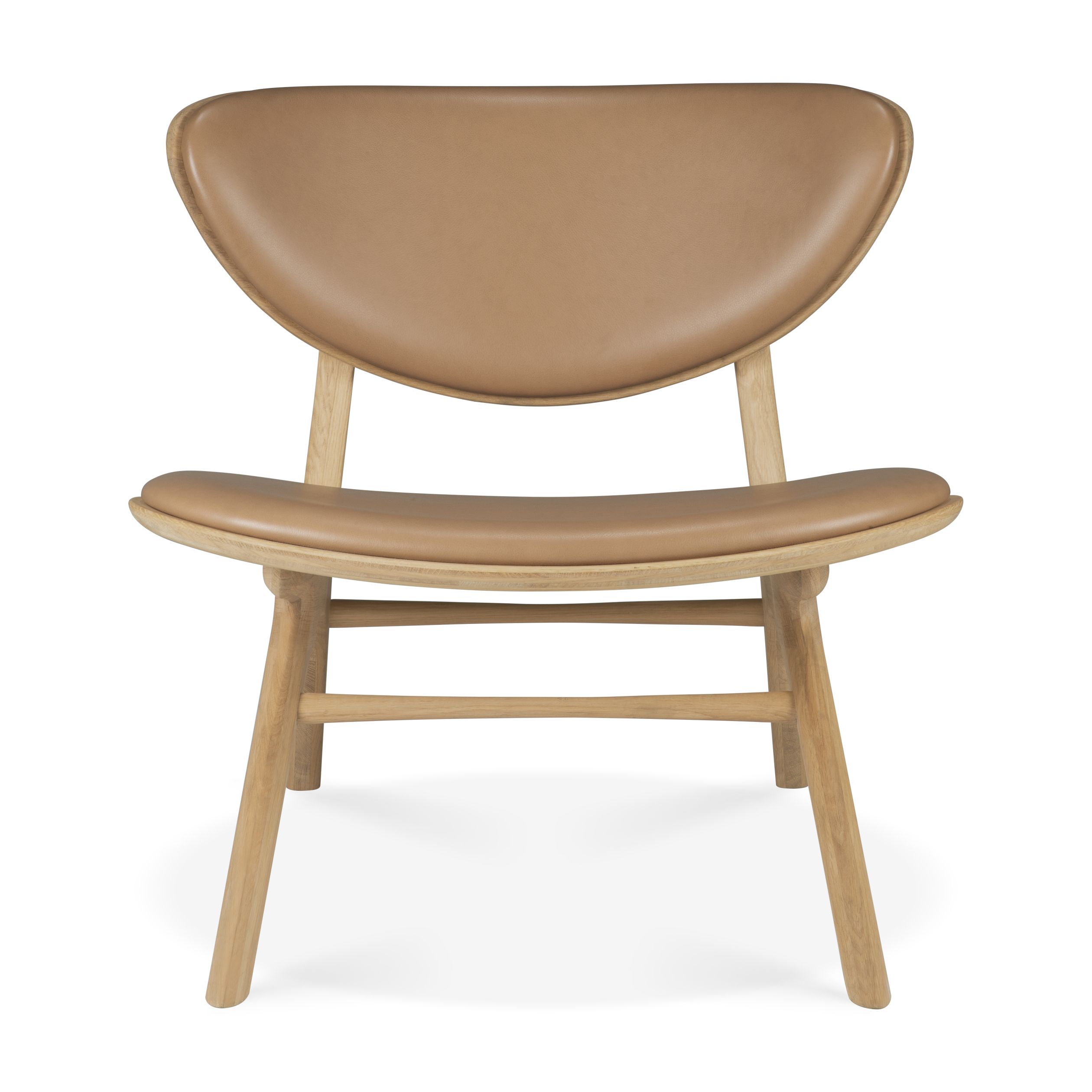 Eye Lounge-fauteuil - Sienna-leer van Ethnicraft