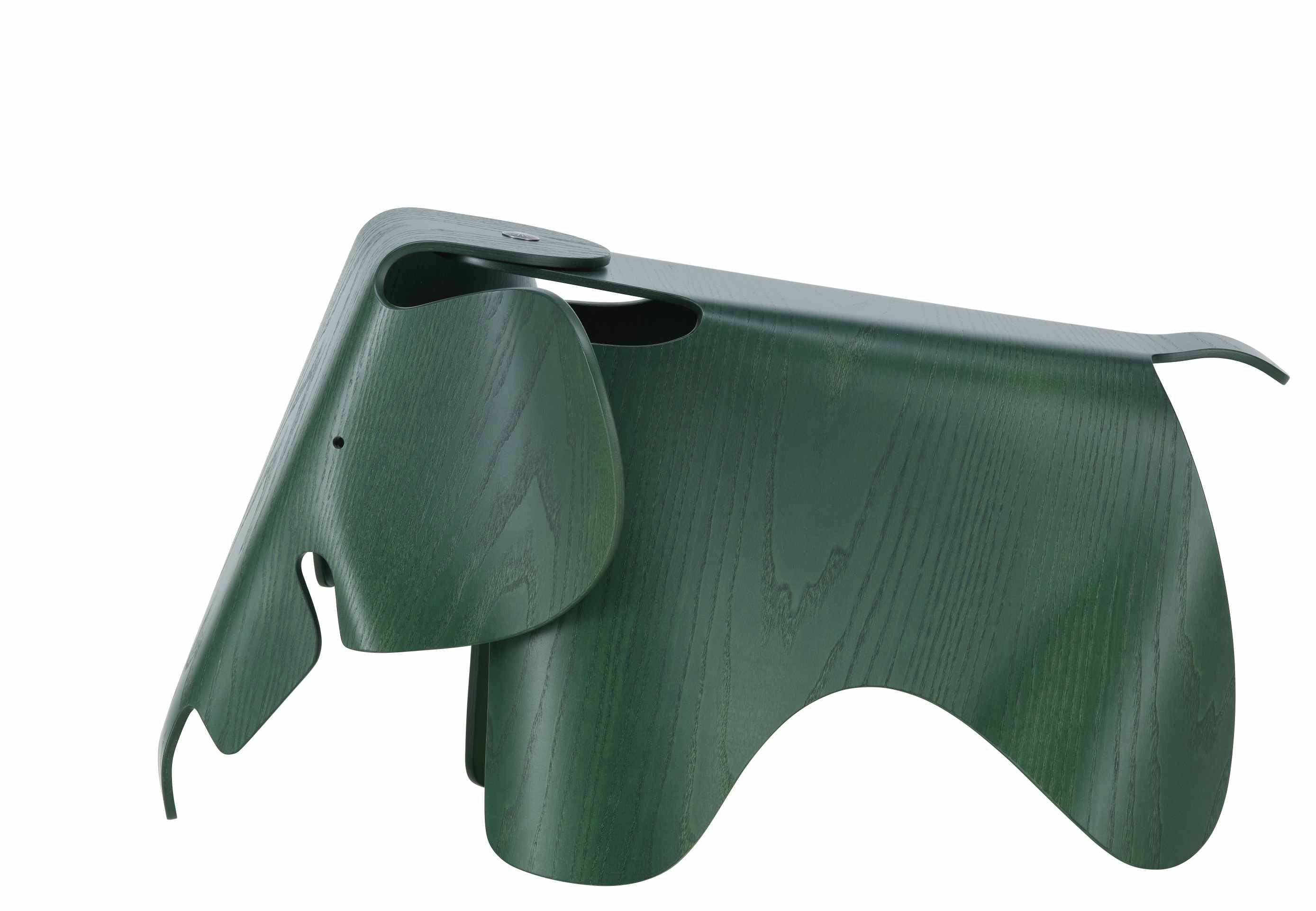 Eames Elephant Hocker in Dunkelgrün, ein Designklassiker und Kinderzimmer-Highlight von Vitra.