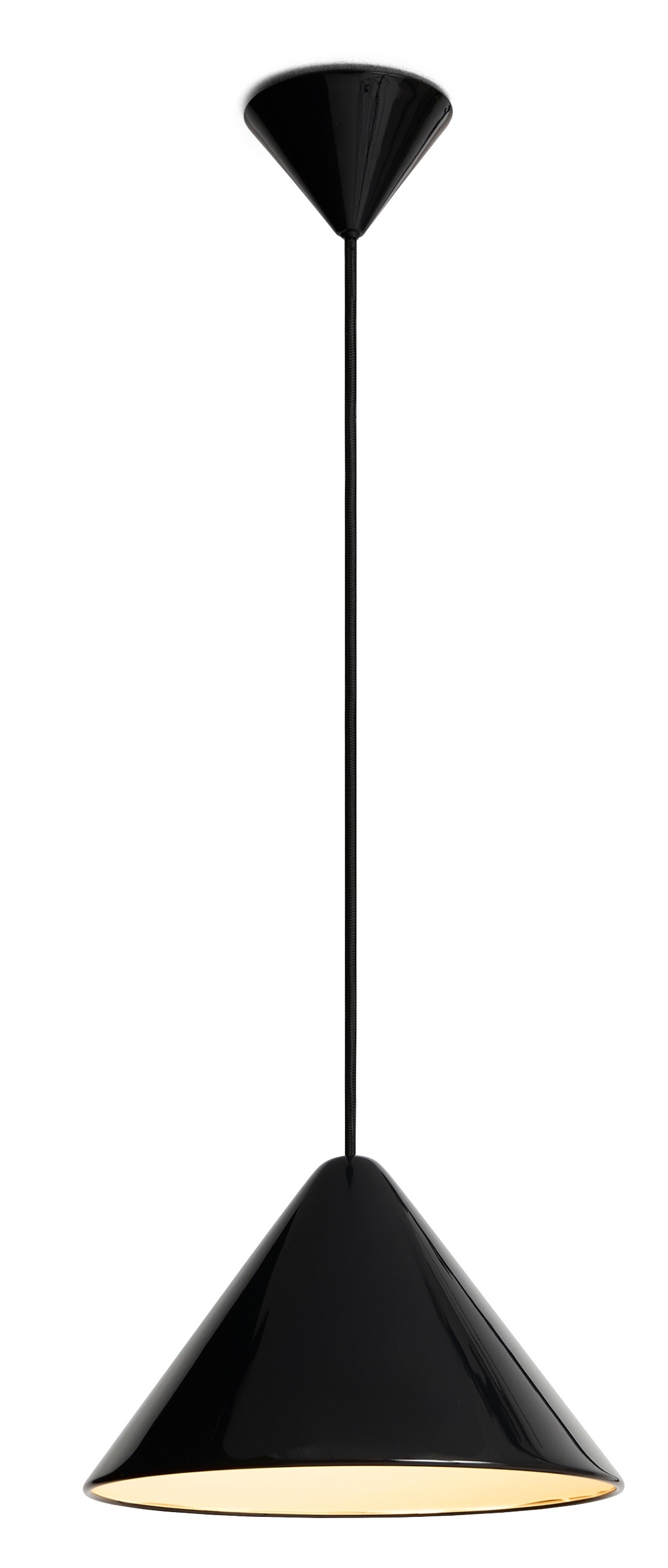Compass Pendant 260 hanglamp aluminium soft black Hay