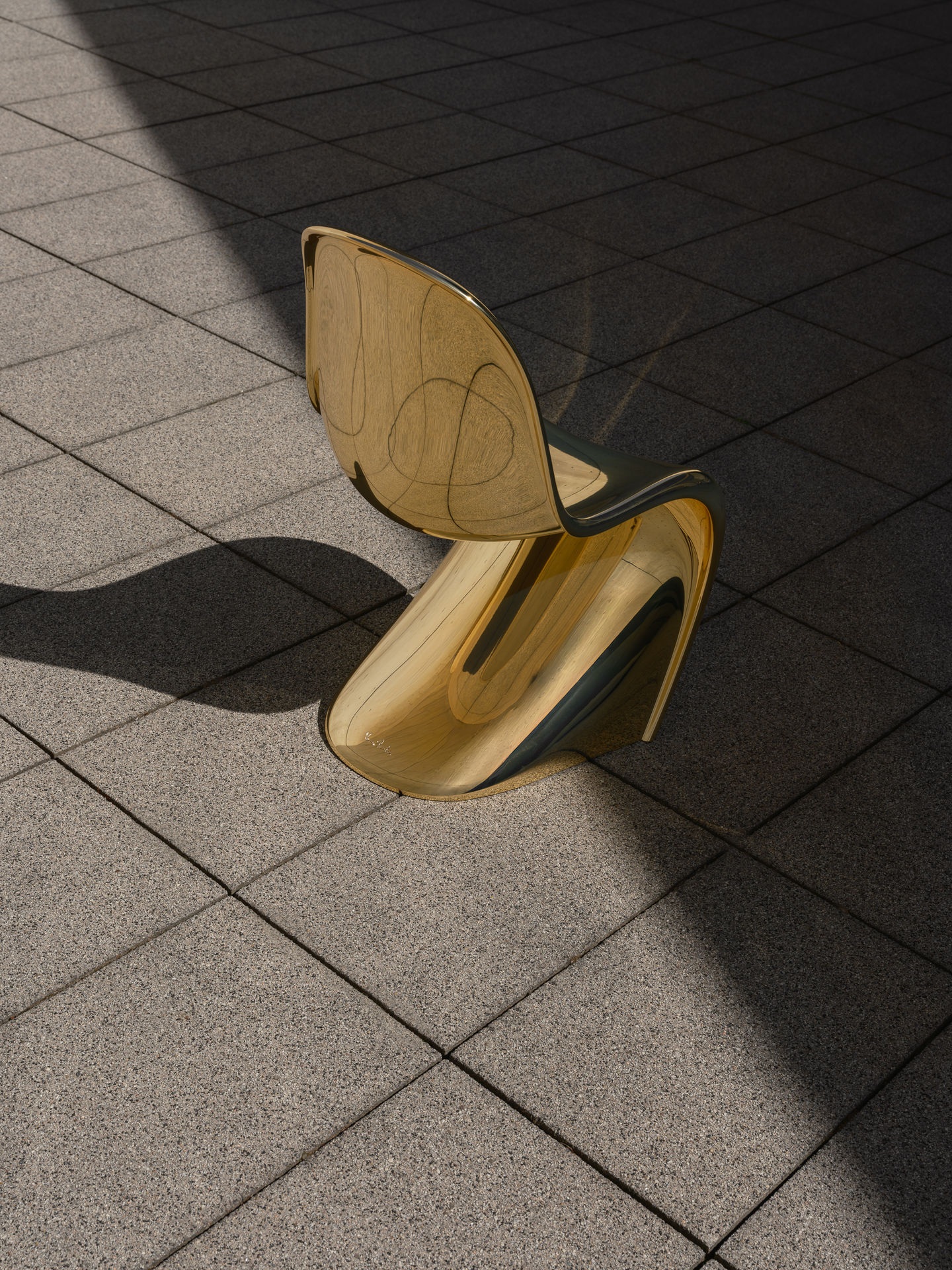 Panton Gold Chair Stoel LIMITED EDITION Vitra
