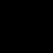 zwart gelakt